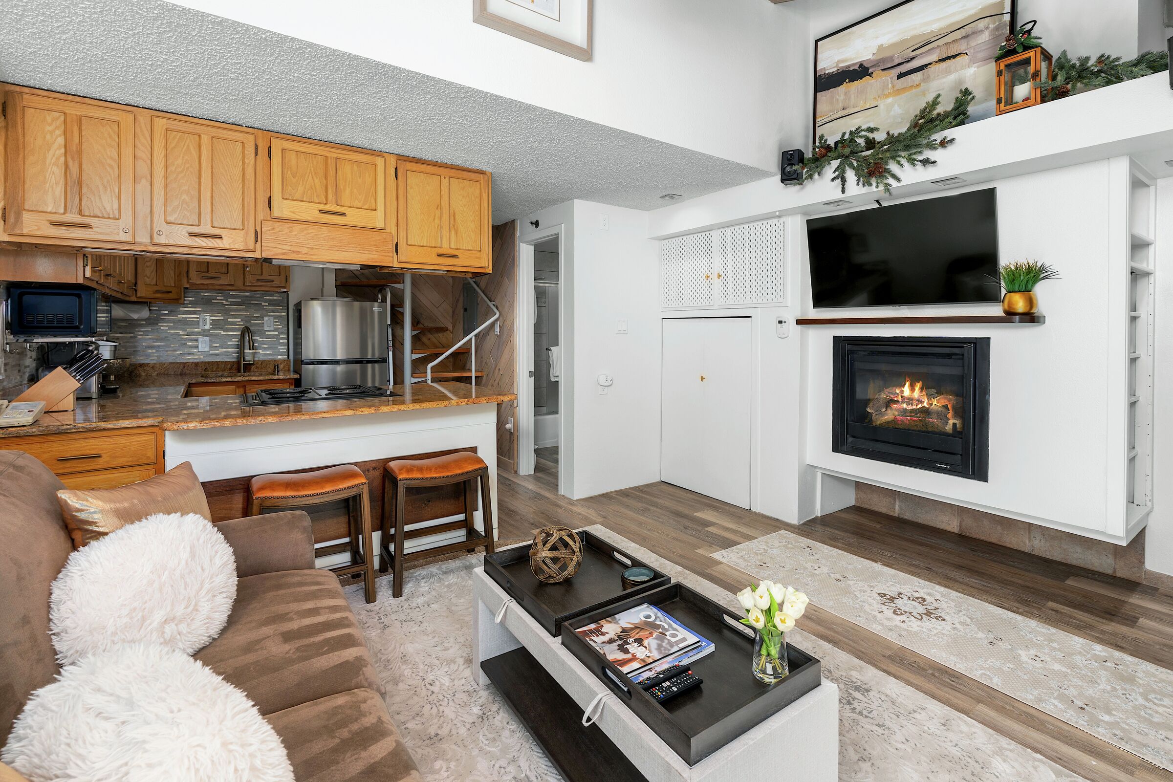Studio Living Area