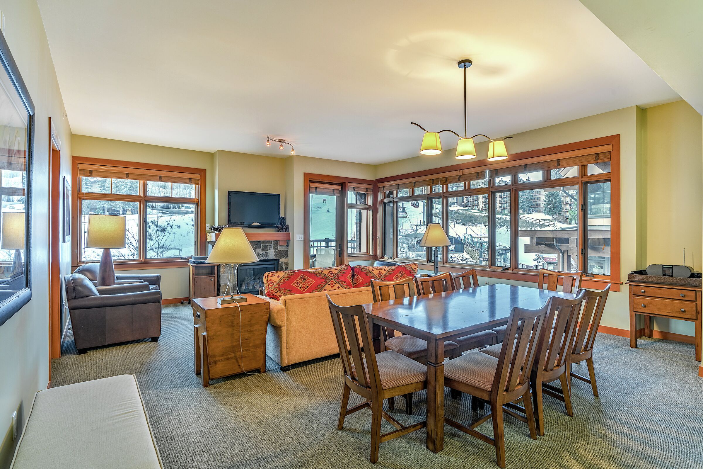 Dining Room & Living Room