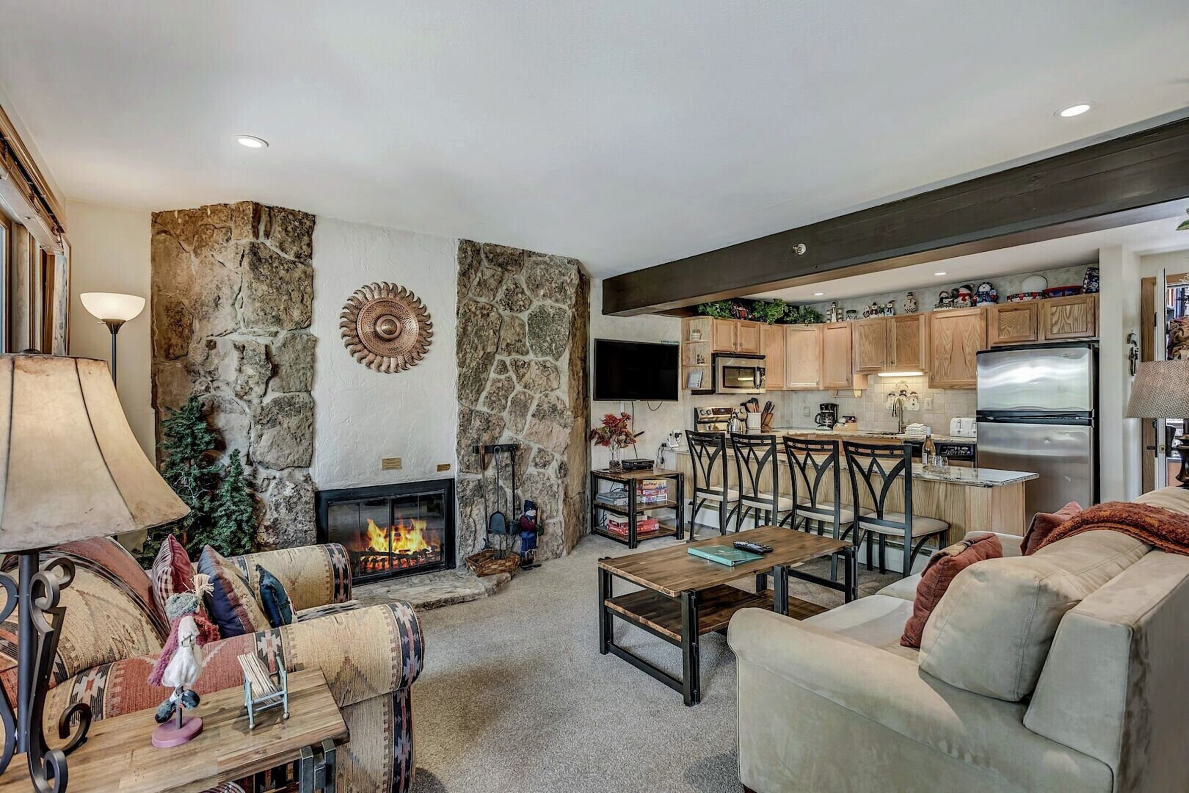 Studio Living Area