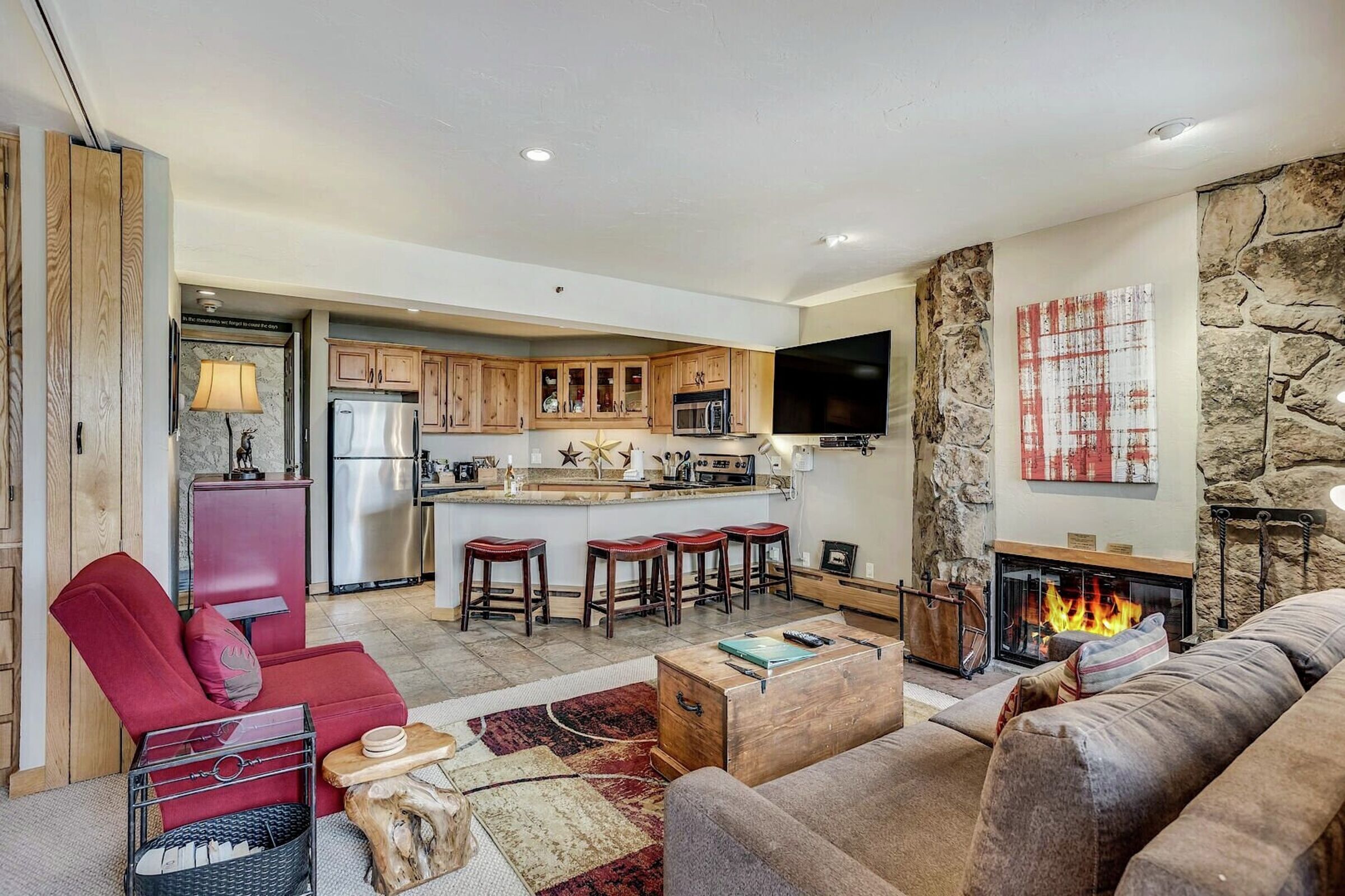 Studio Living Area