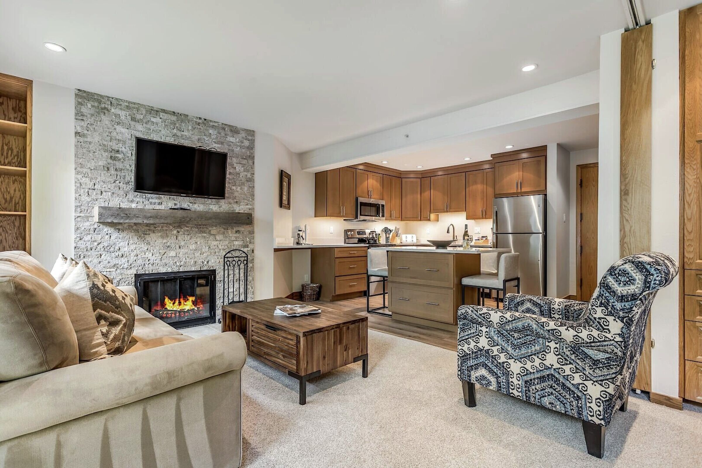 Studio Living Area