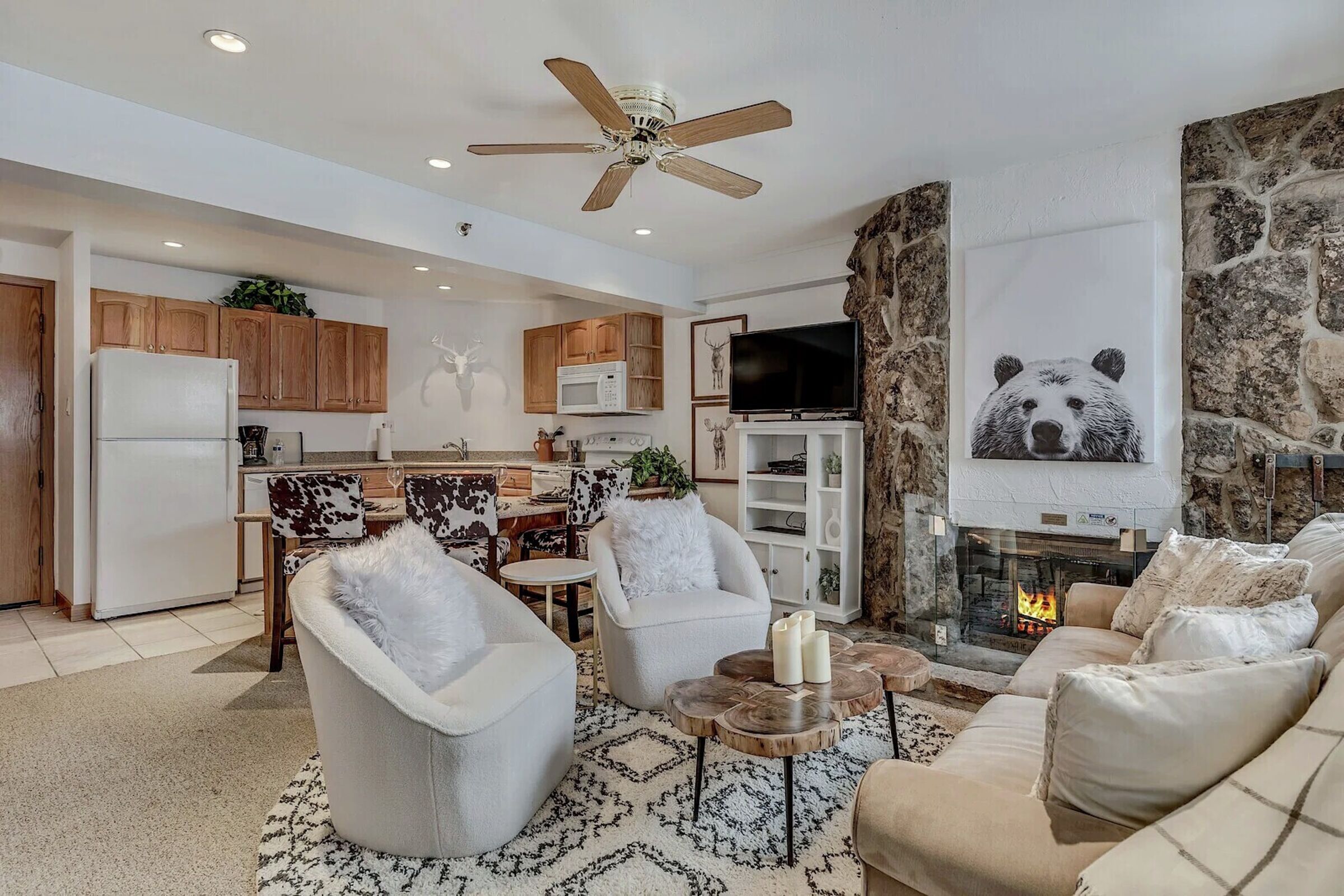 Studio Living Area