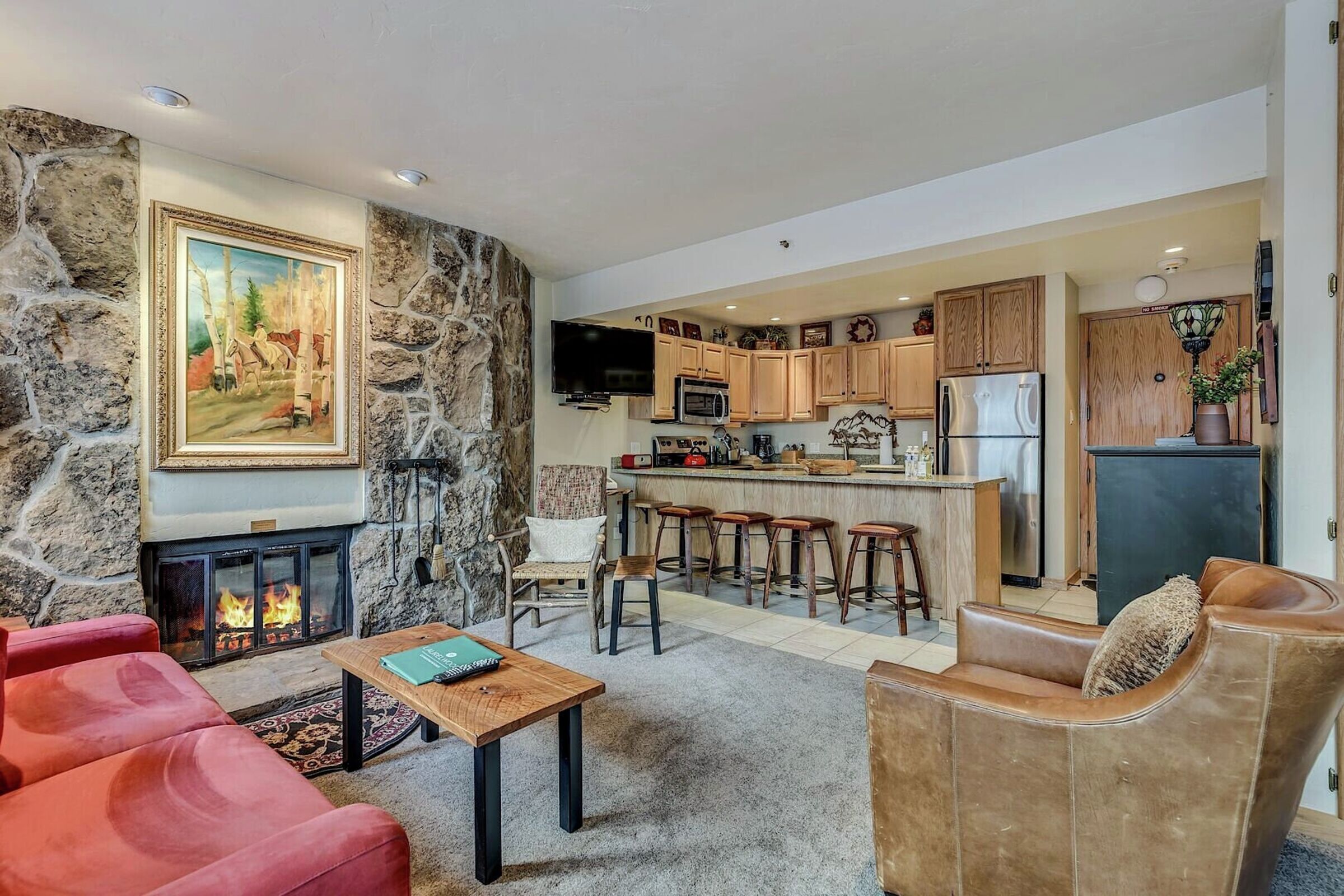 Studio Living Area