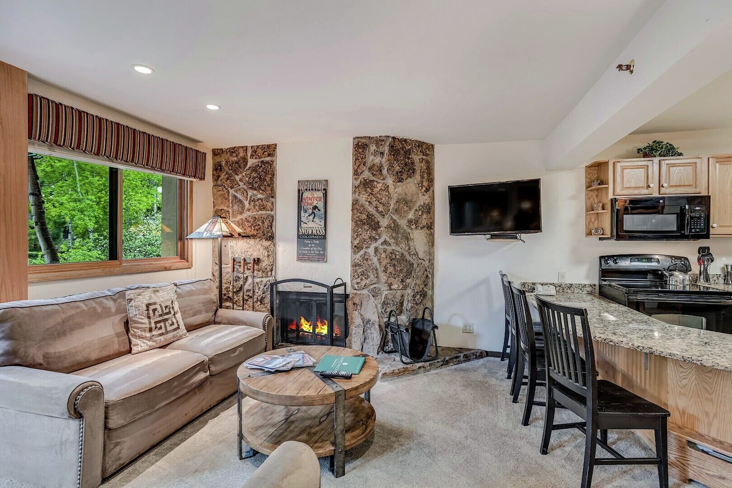 Studio Living Area