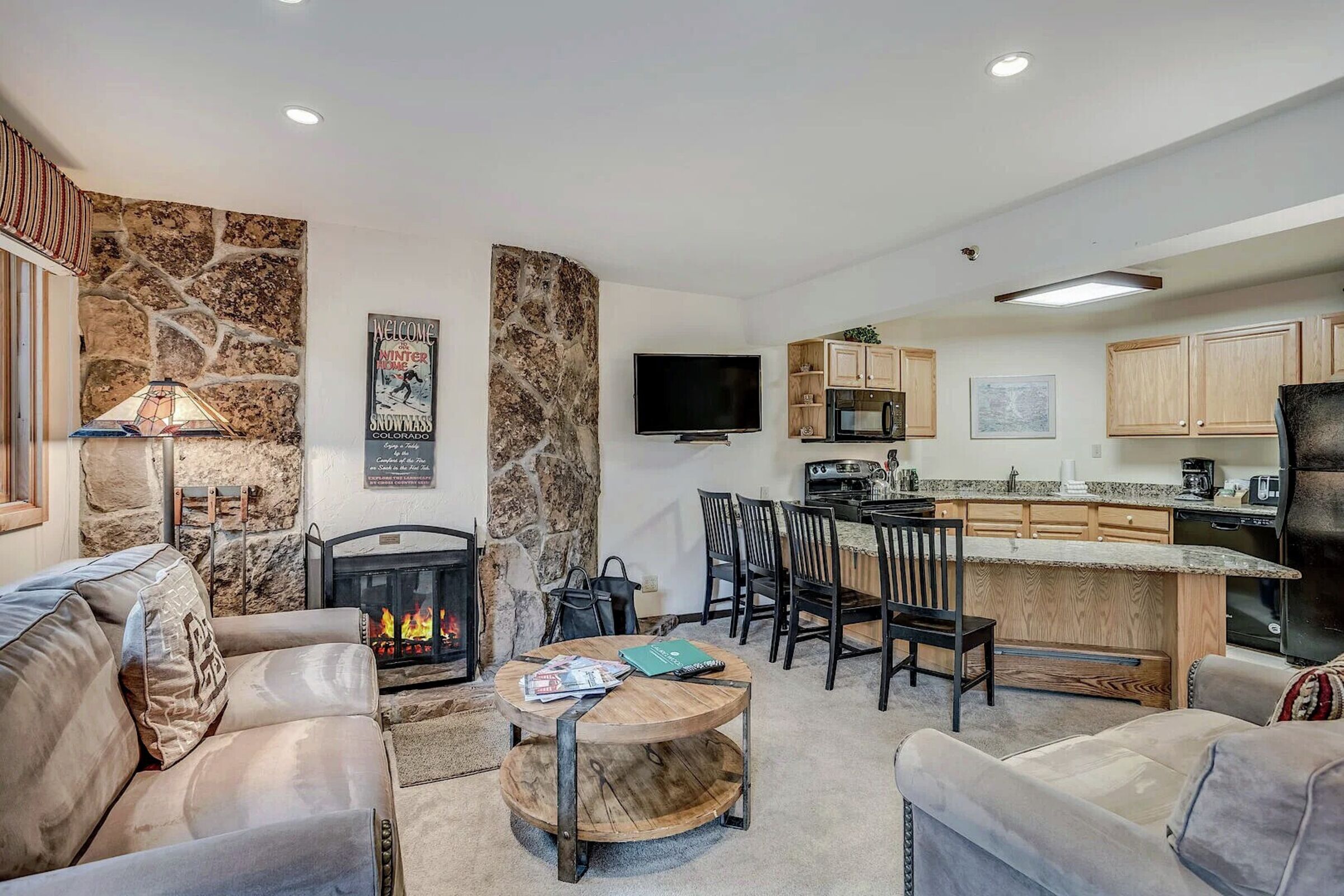 Studio Living Area