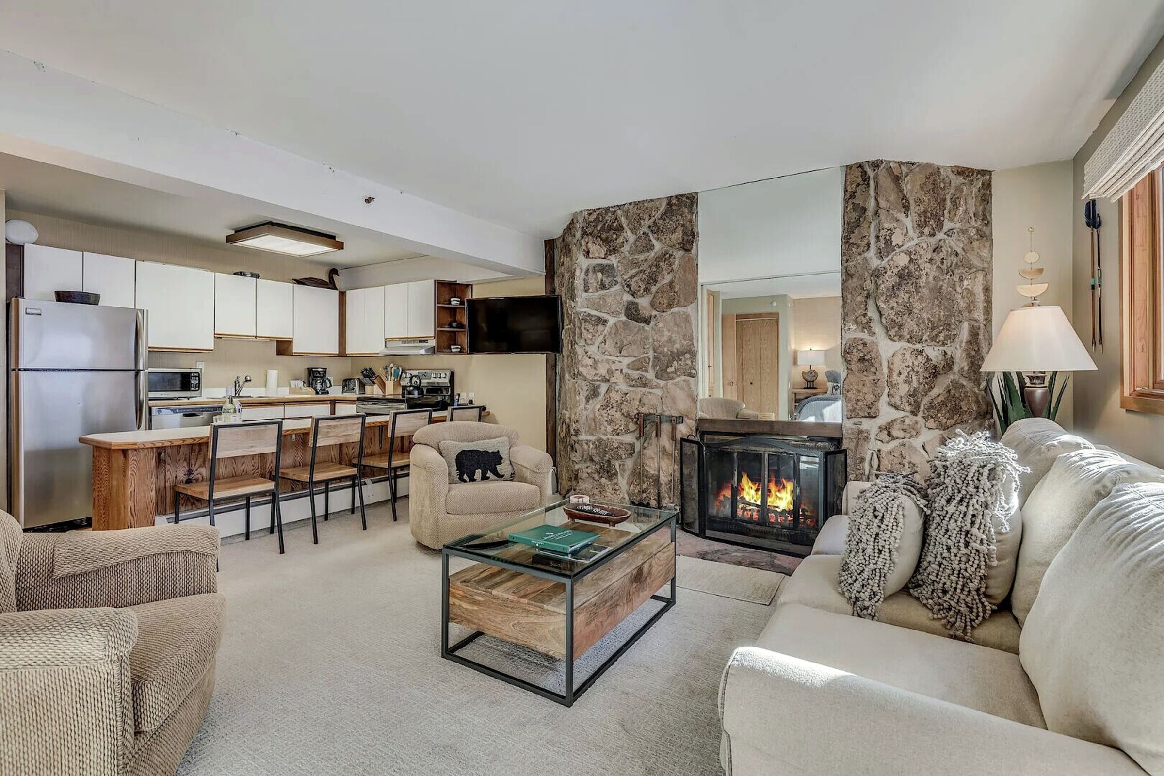 Studio Living Area