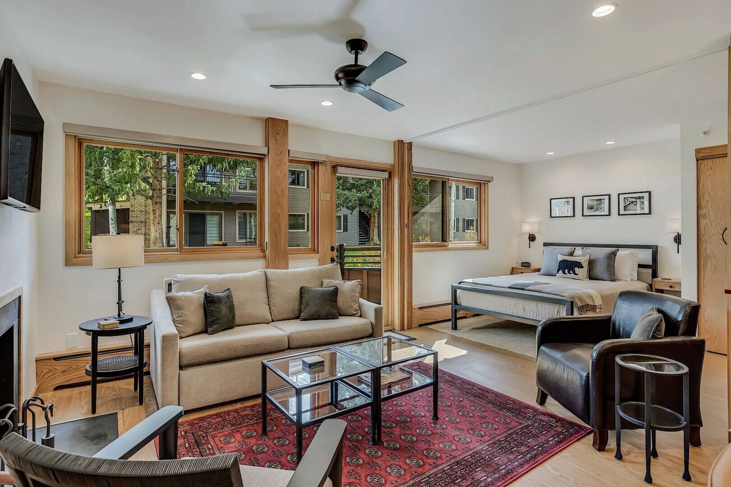 Studio Living Area
