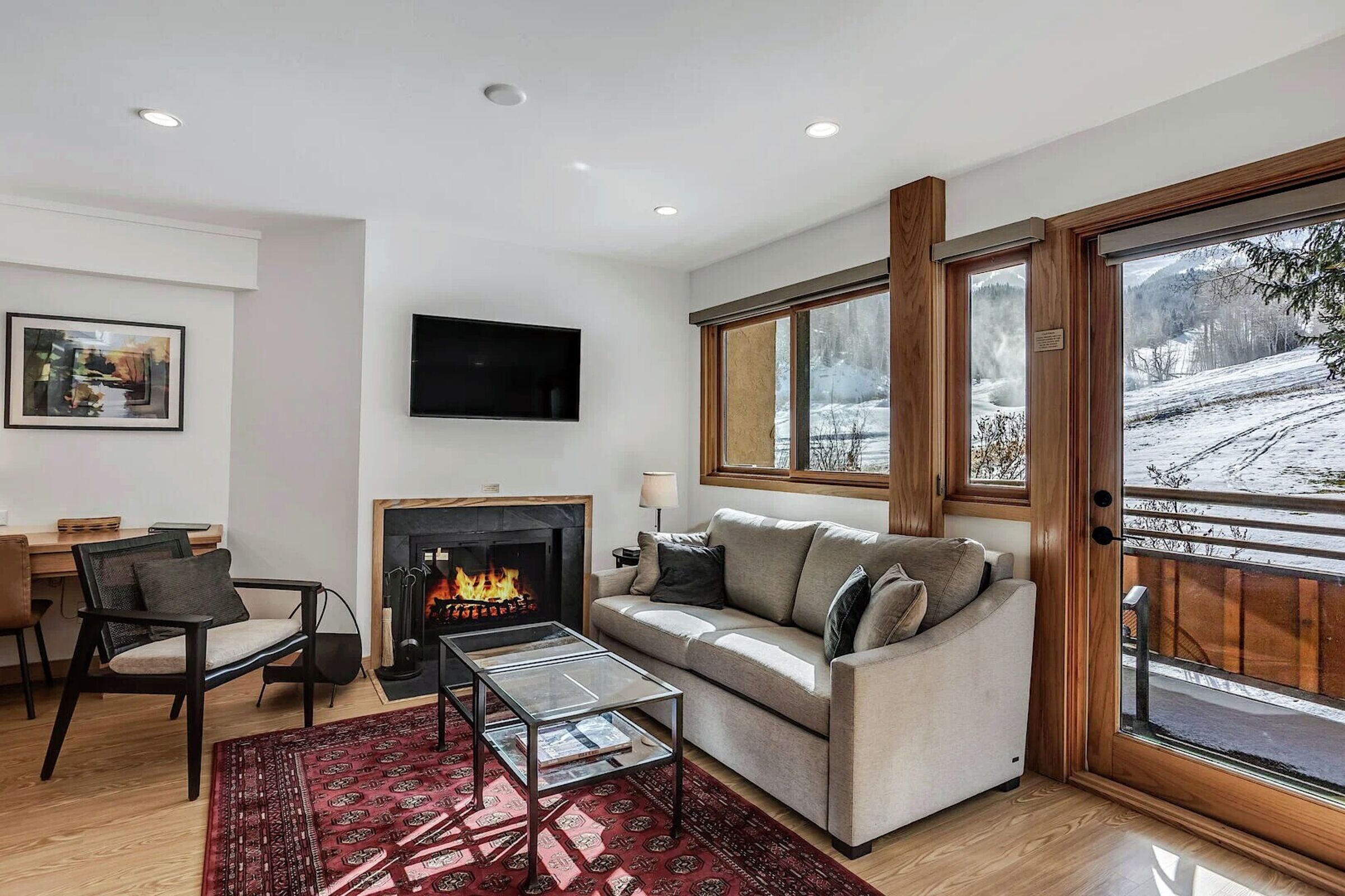Studio Living Area