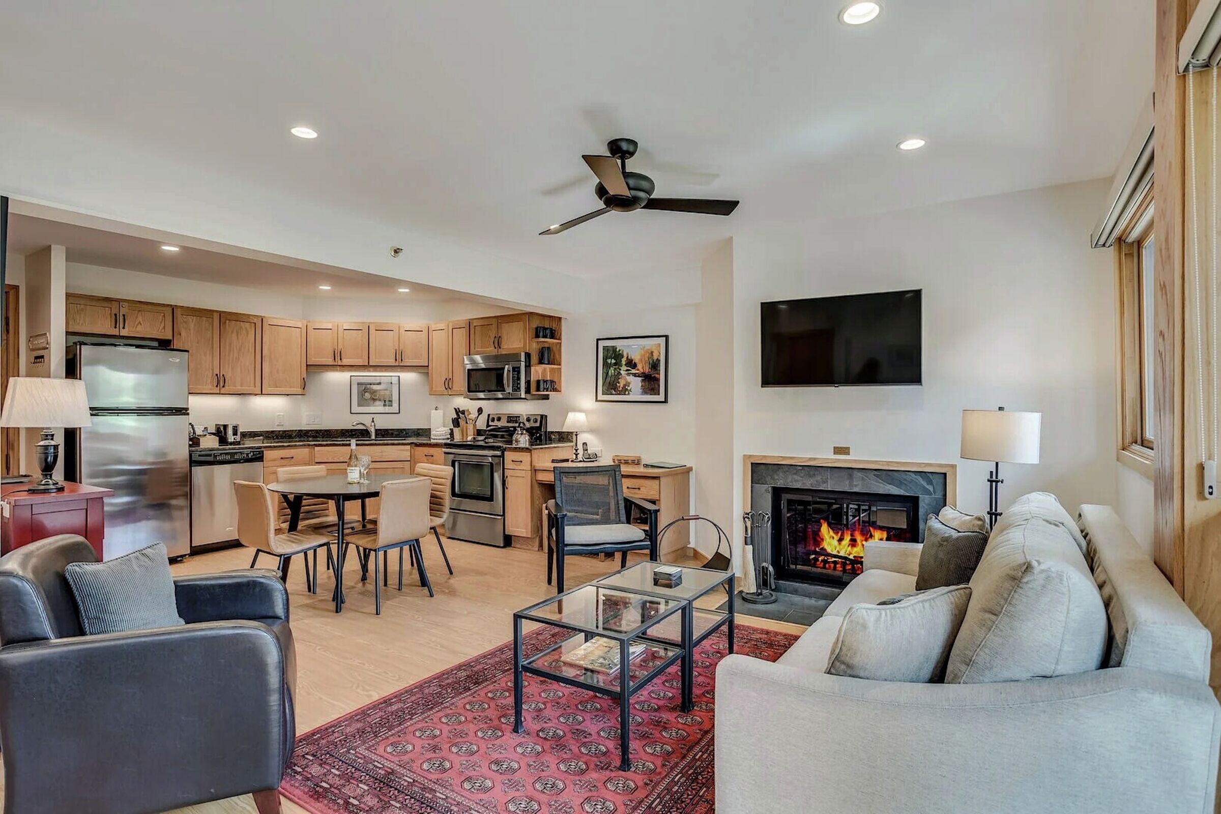 Studio Living Area