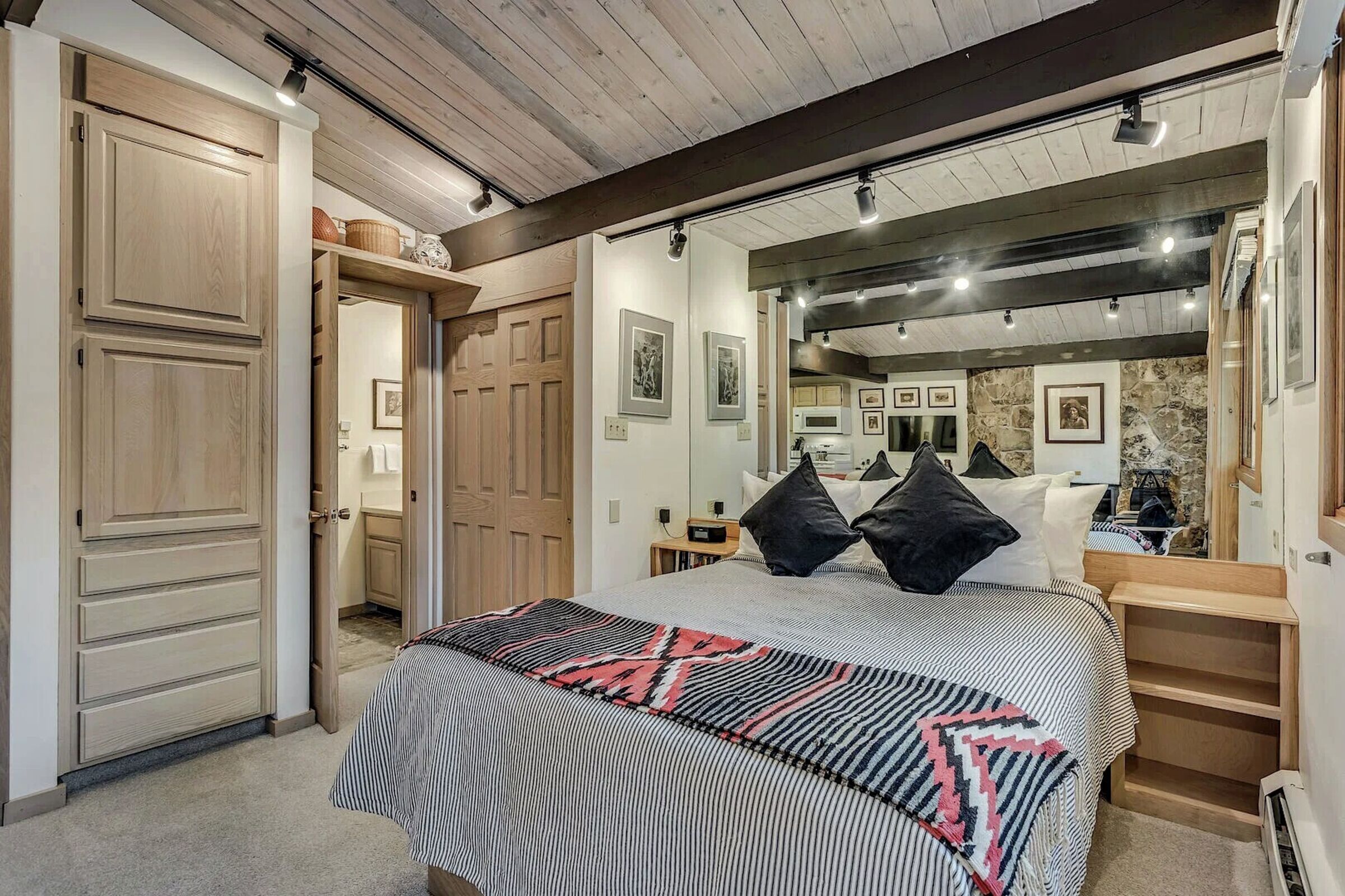 Studio Sleeping Area