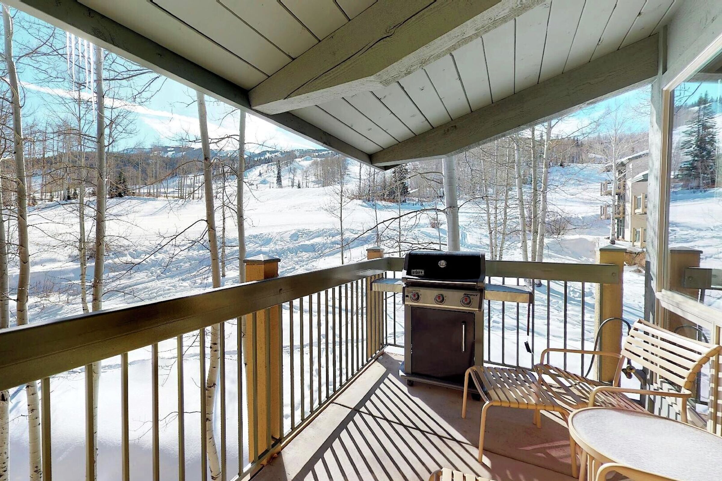 Balcony with BBQ