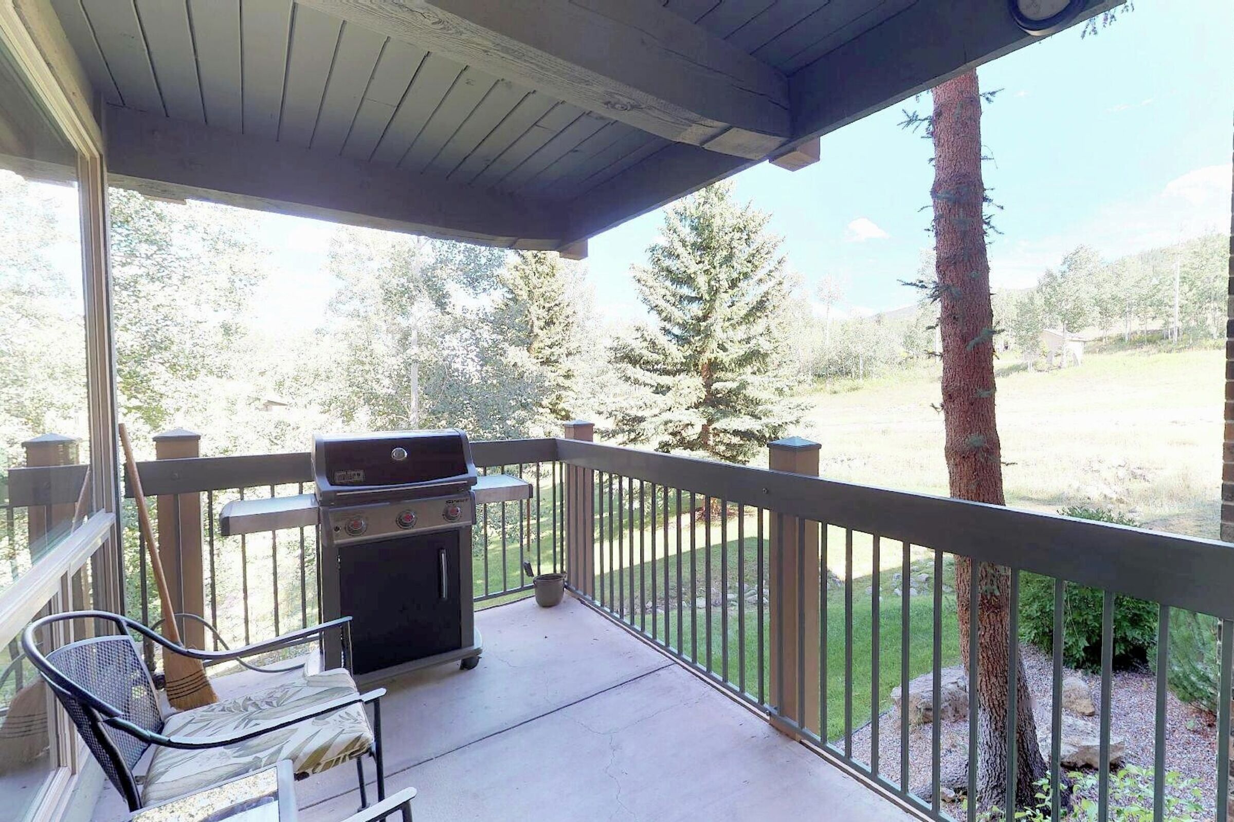 Balcony with BBQ