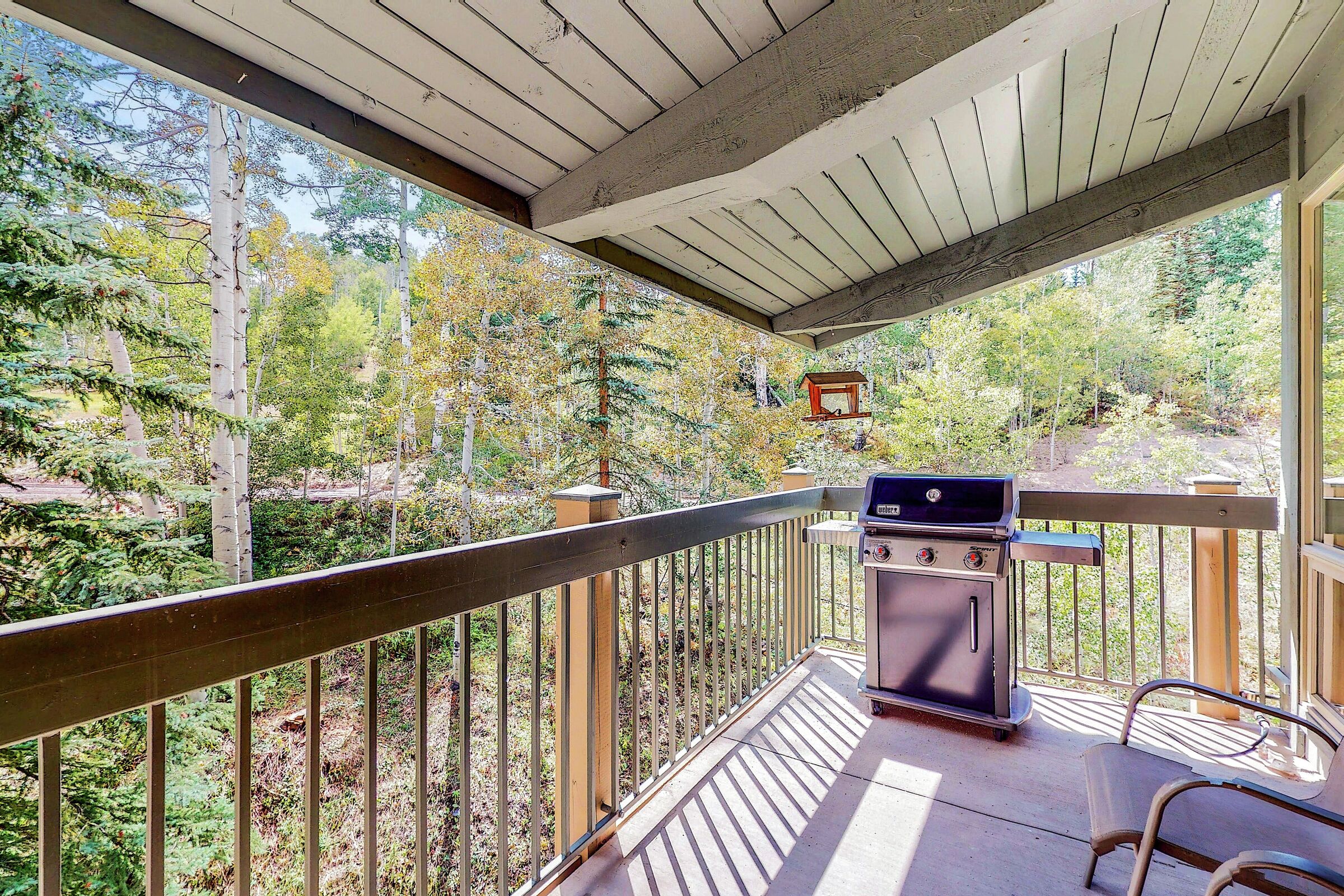 Balcony with BBQ