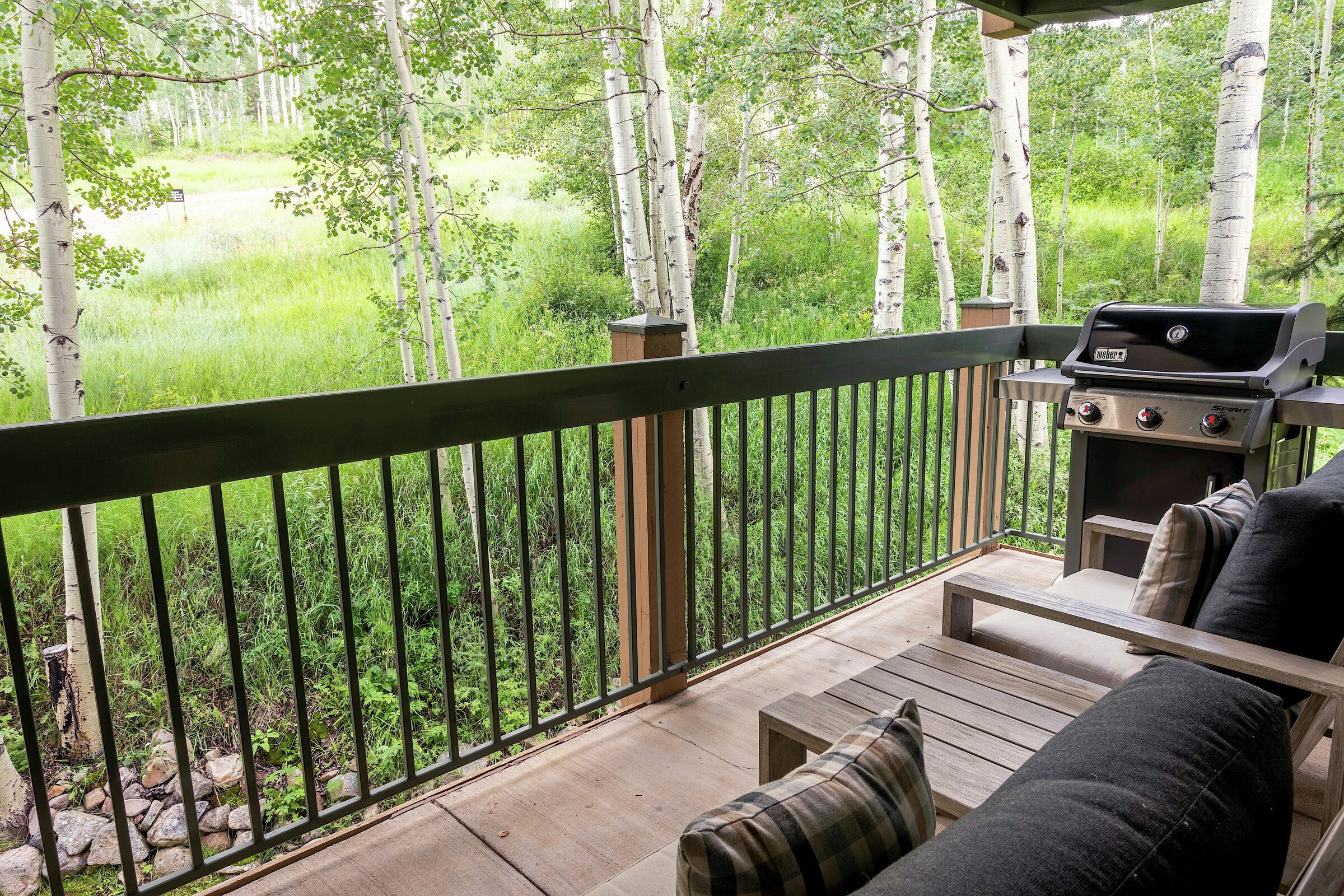 Balcony with BBQ