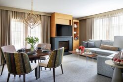 Pinnacle 4 Bdrm Residential Suite - Living Area
