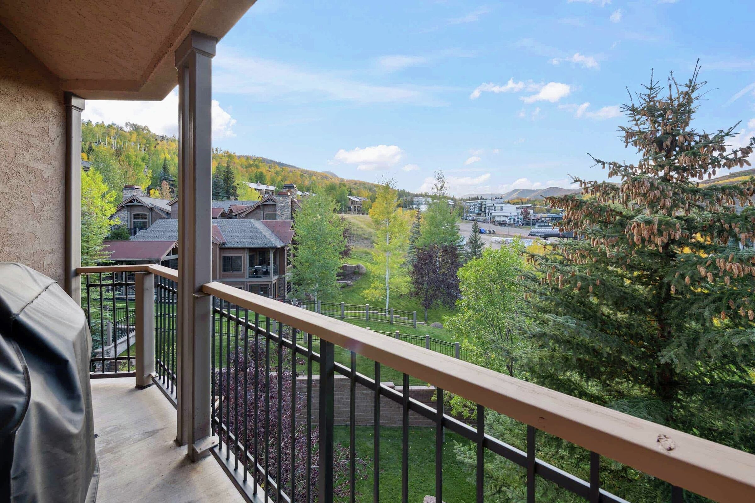 Balcony with BBQ