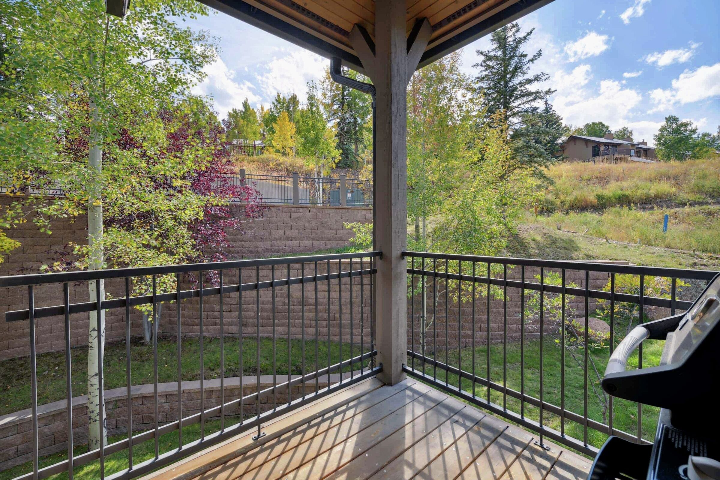Balcony with BBQ