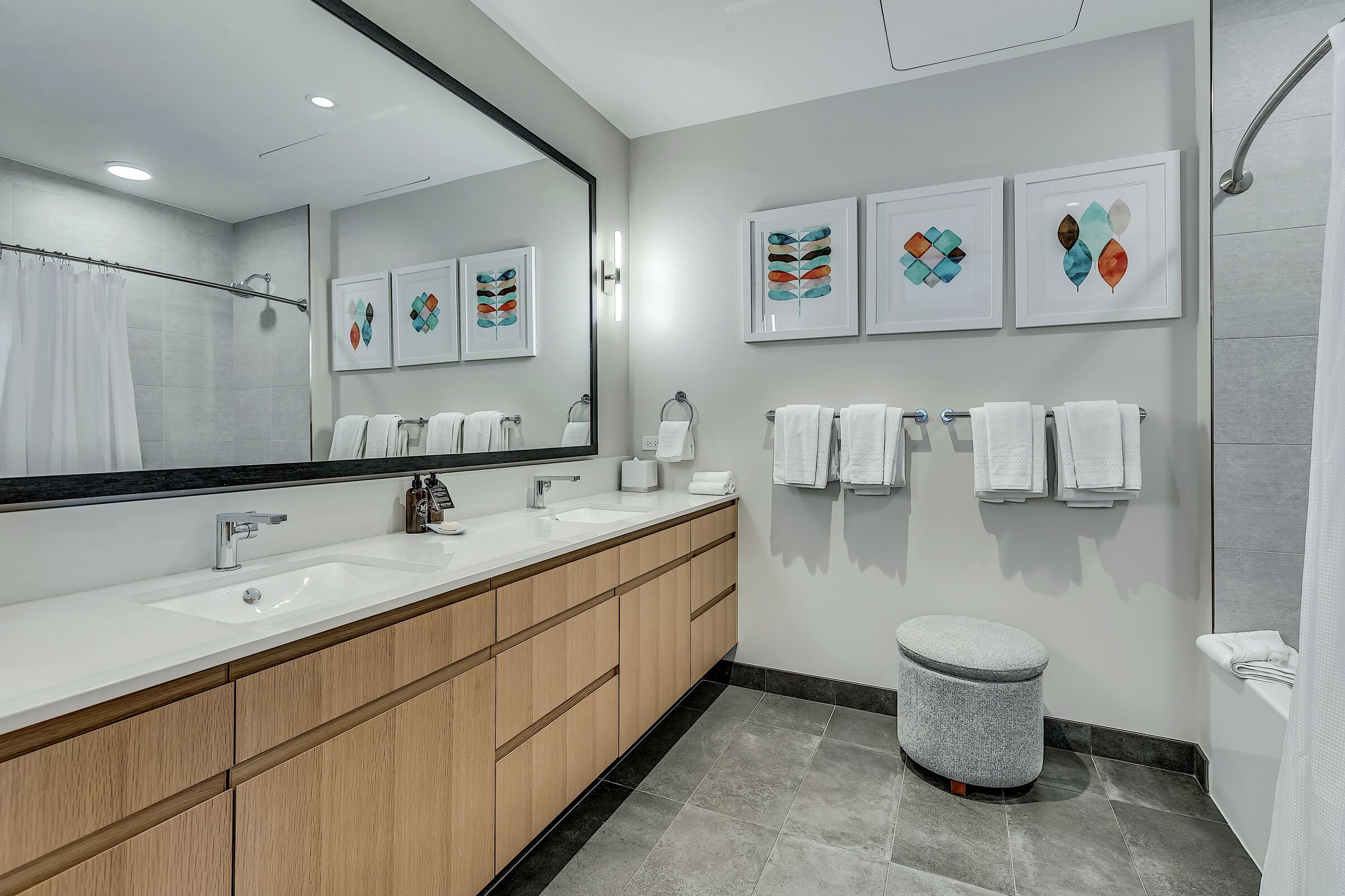 #303 West - Ensuite Bathroom