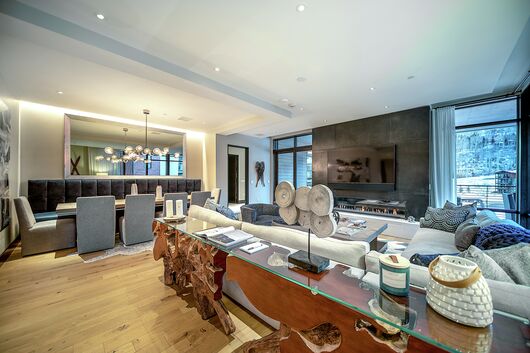 Living Room & Dining Room