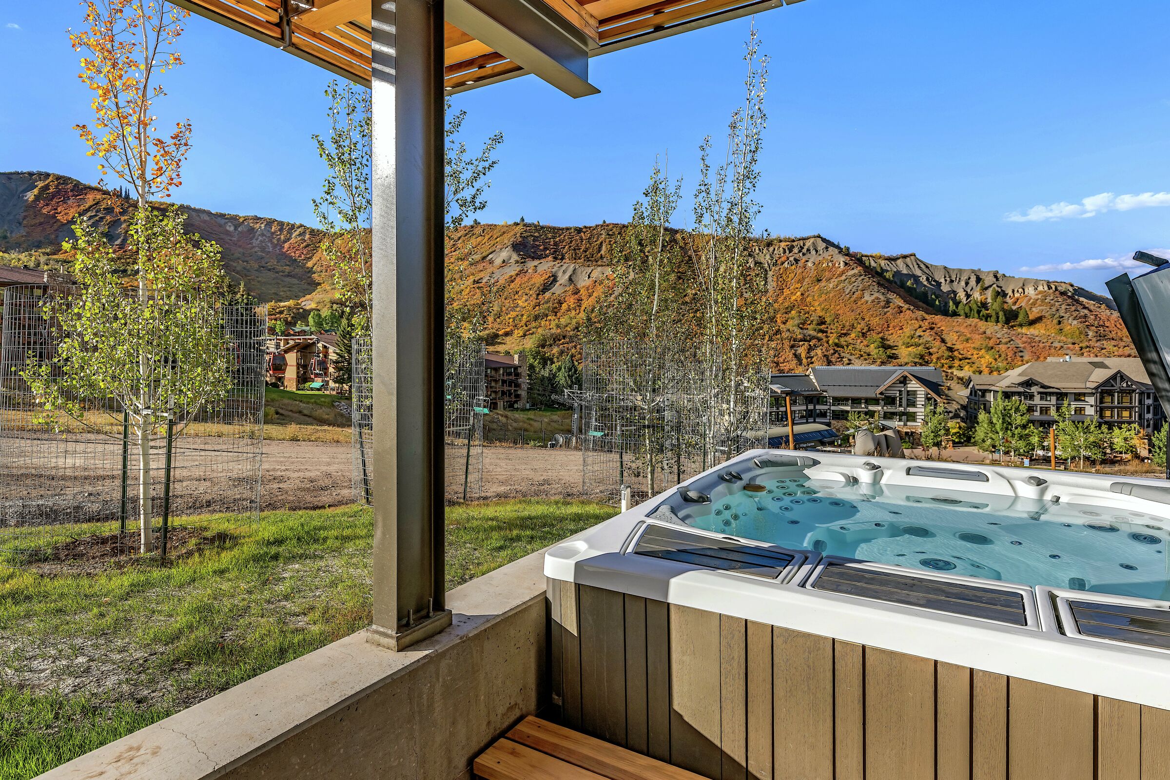 Patio with Hot Tub