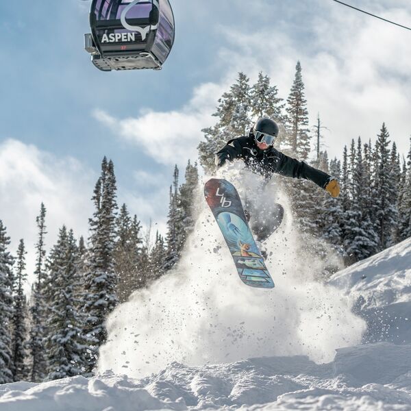 Aspen Mountain jump, Silver Queen Gondola 