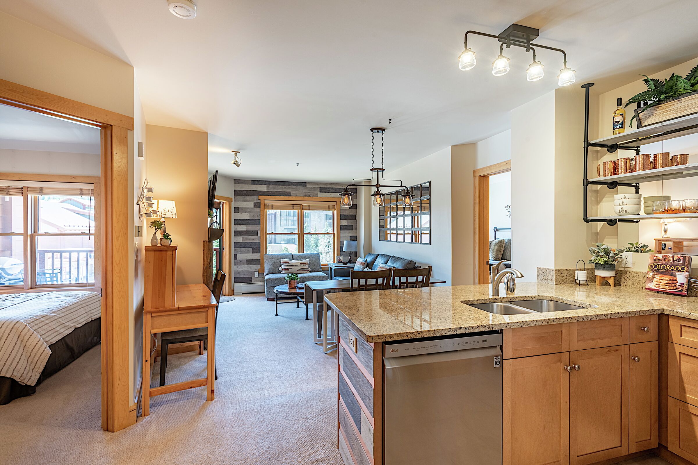 Living Room & Kitchen