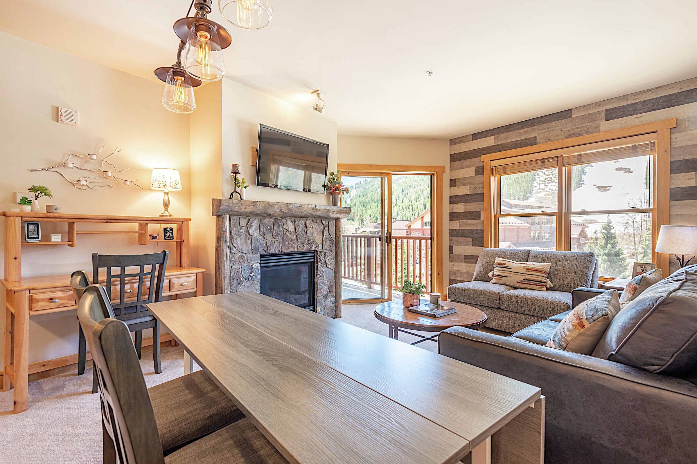 Dining Room & Living Room