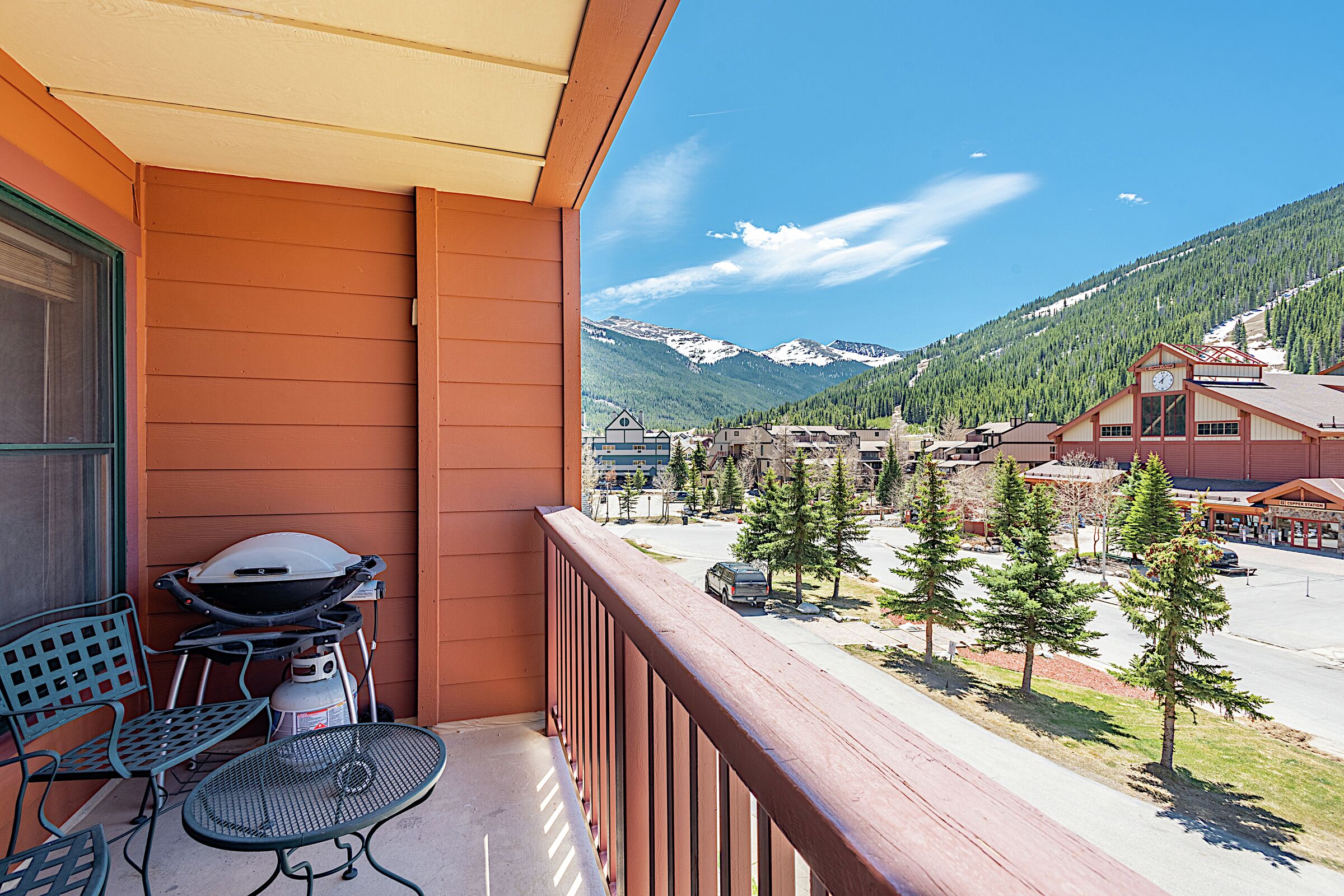 Balcony with BBQ