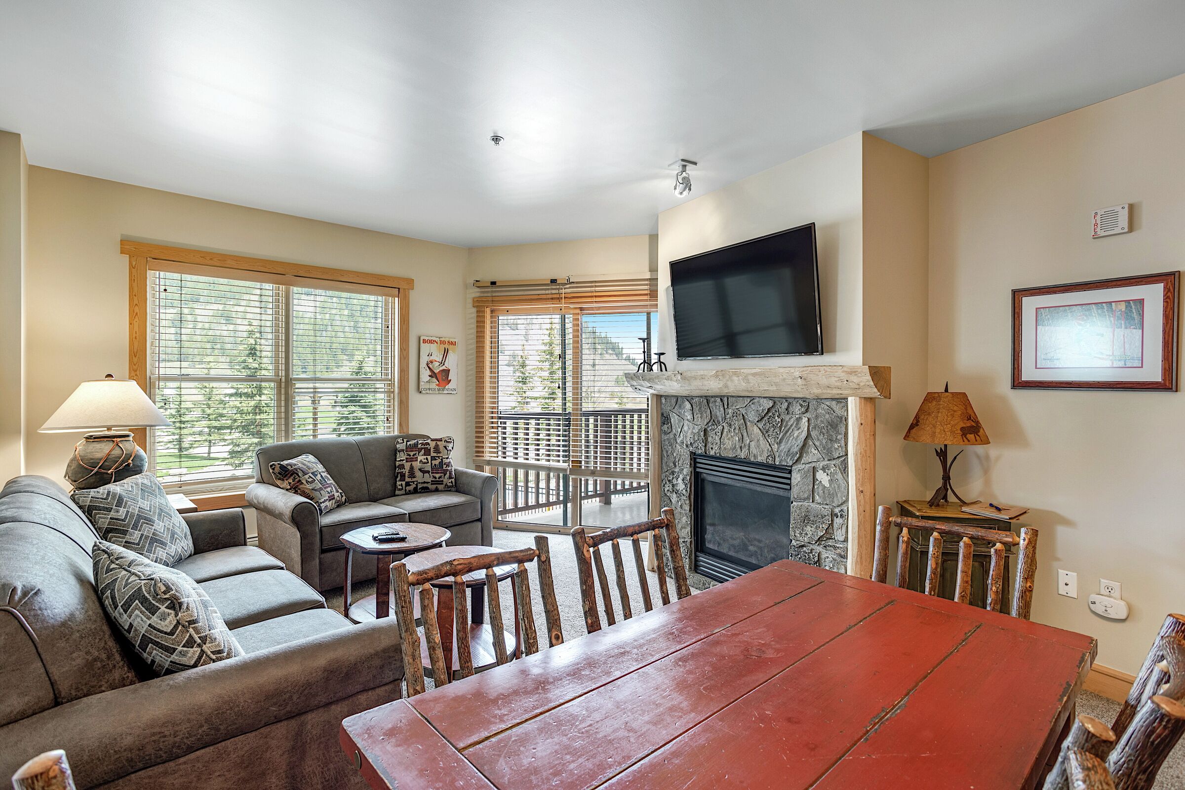 Living Room & Dining Room
