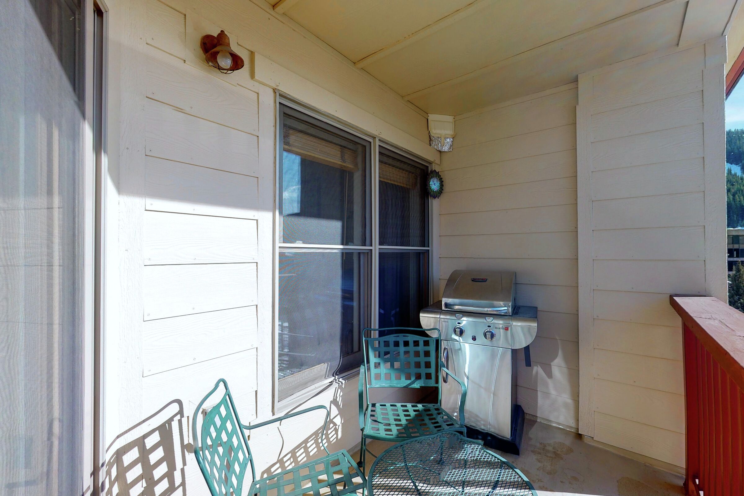 Balcony with BBQ