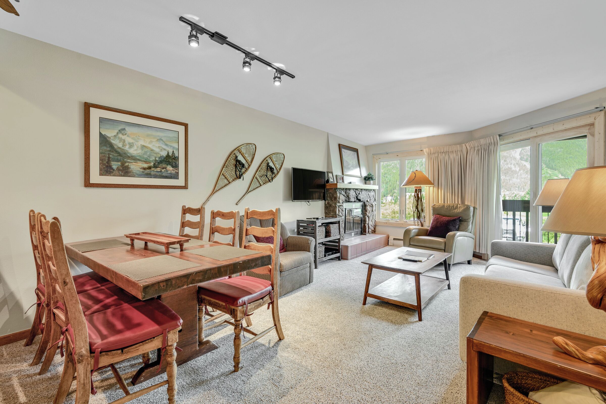 Dining Room & Living Room