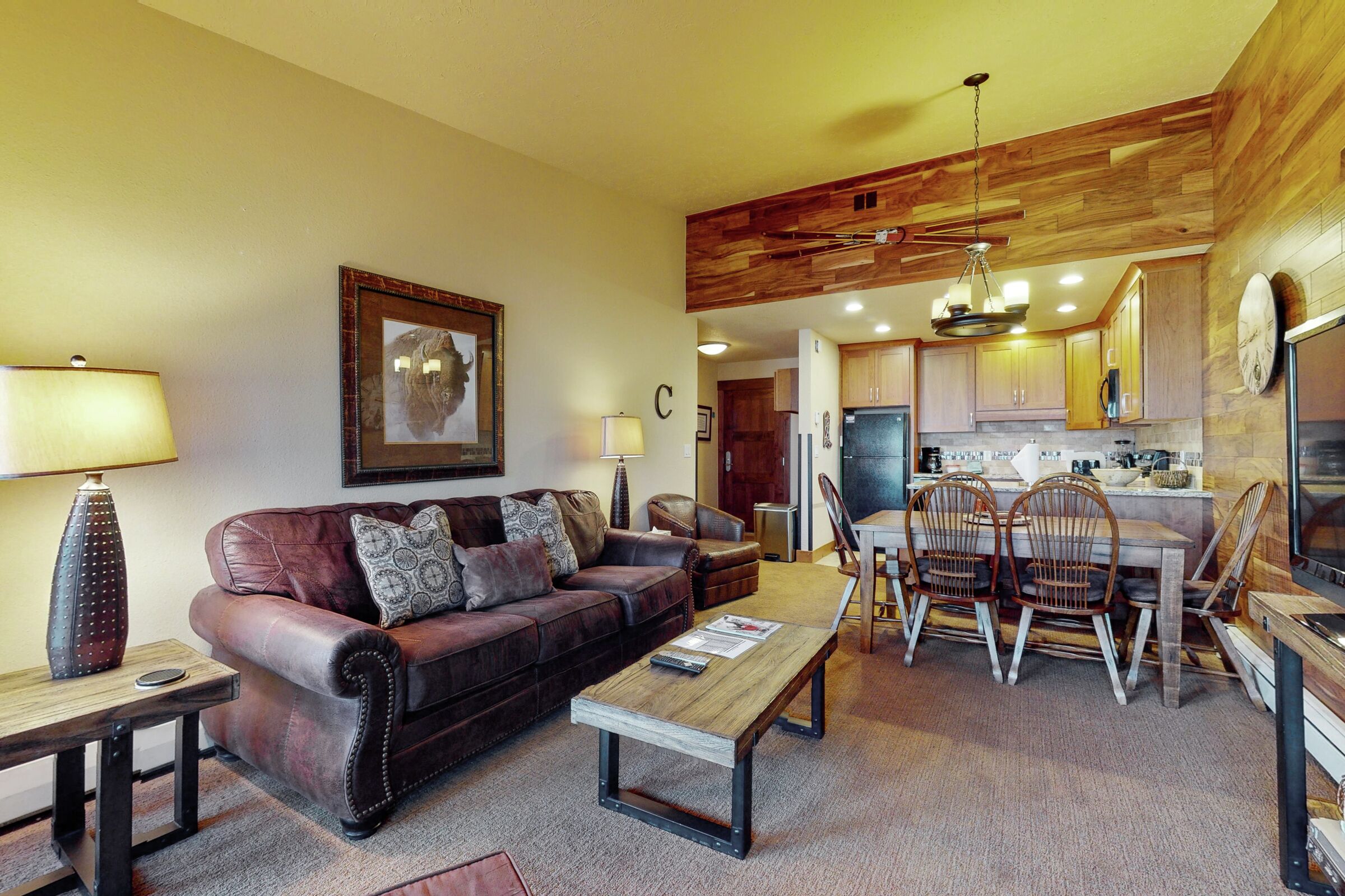 Living Room & Dining Room