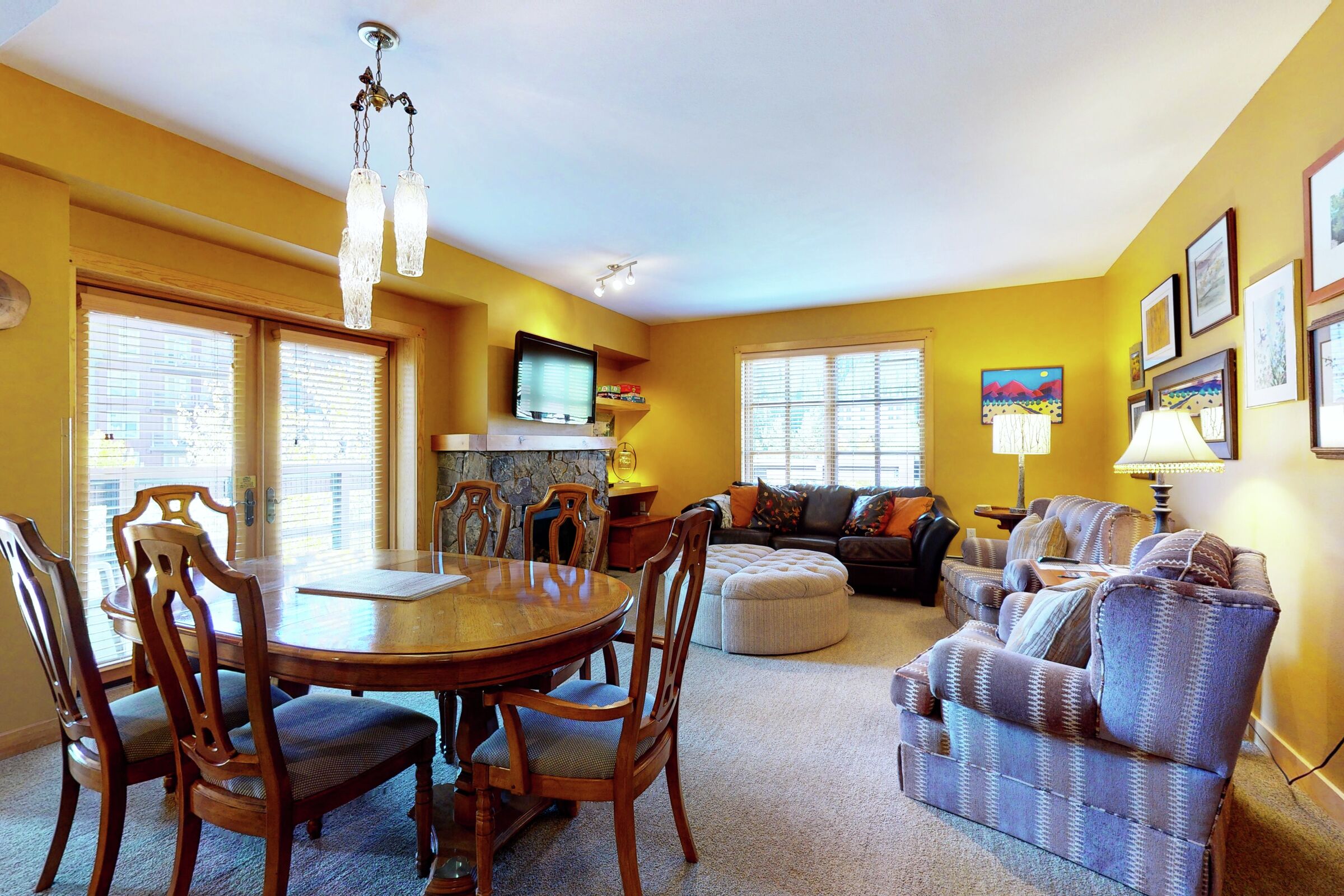 Dining Room & Living Room