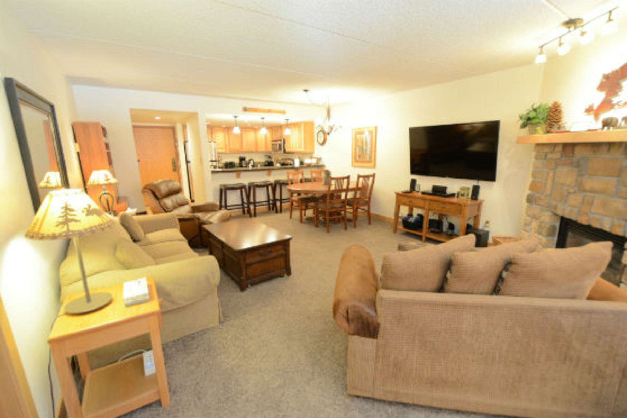 Living Room & Dining Room