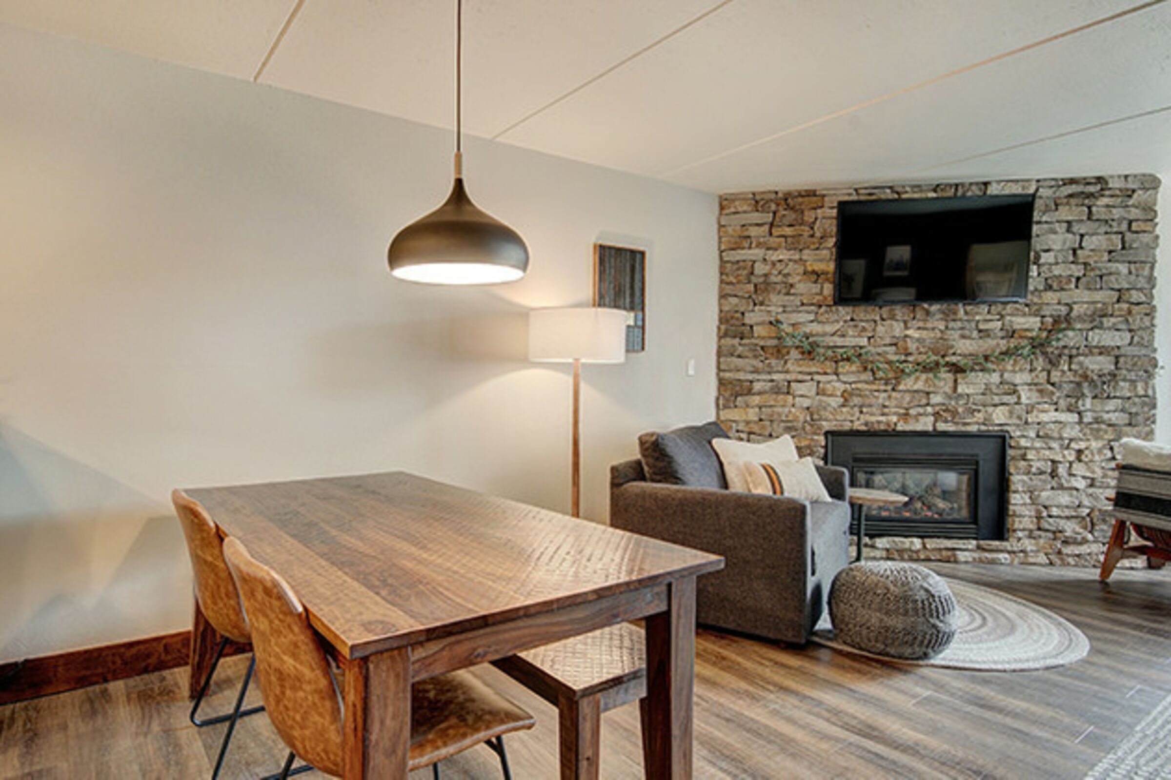Dining Room & Living Room
