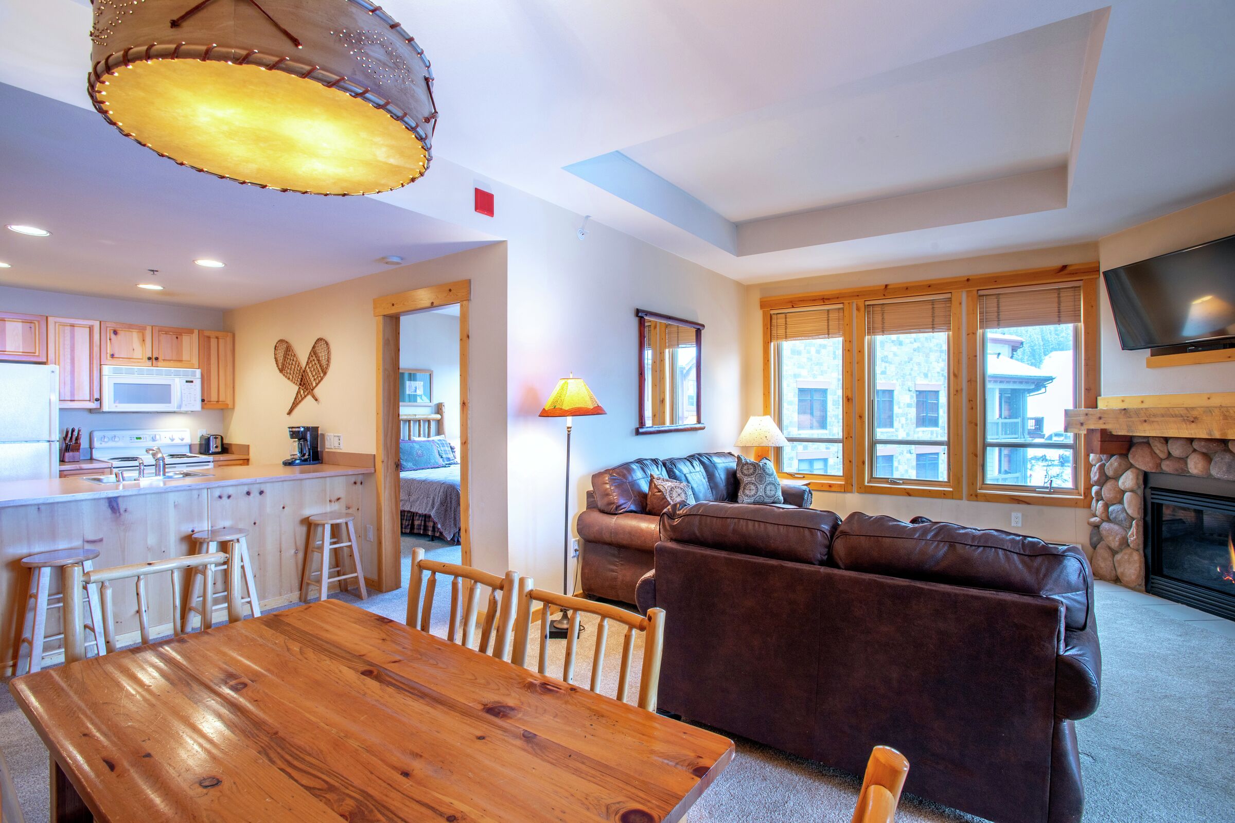 Dining Room & Living Room