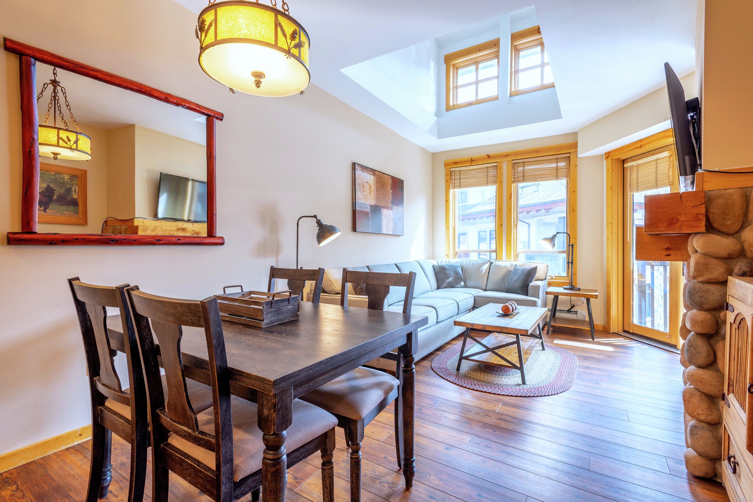 Dining Room & Living Room