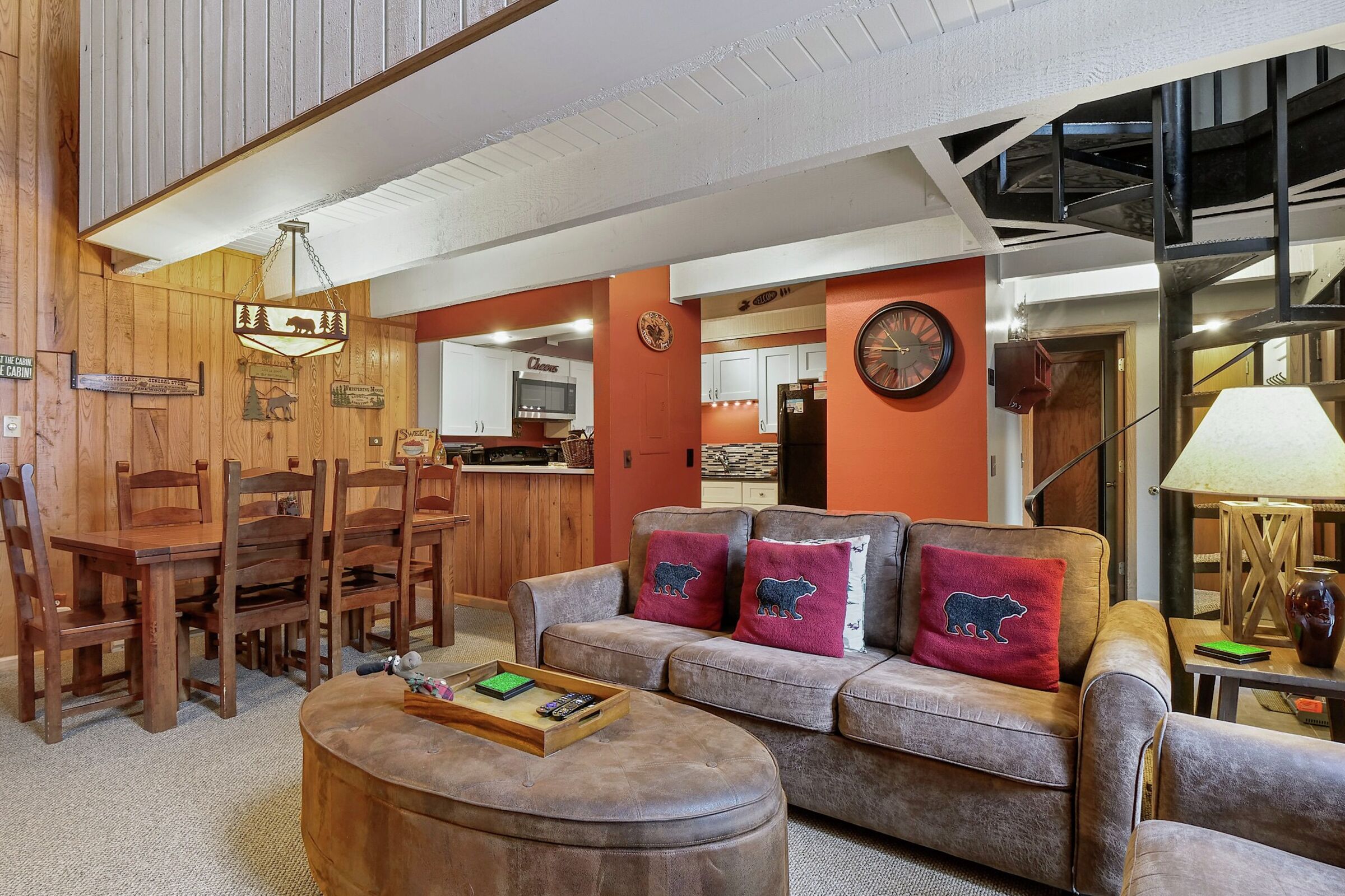 Living Area & Dining Area