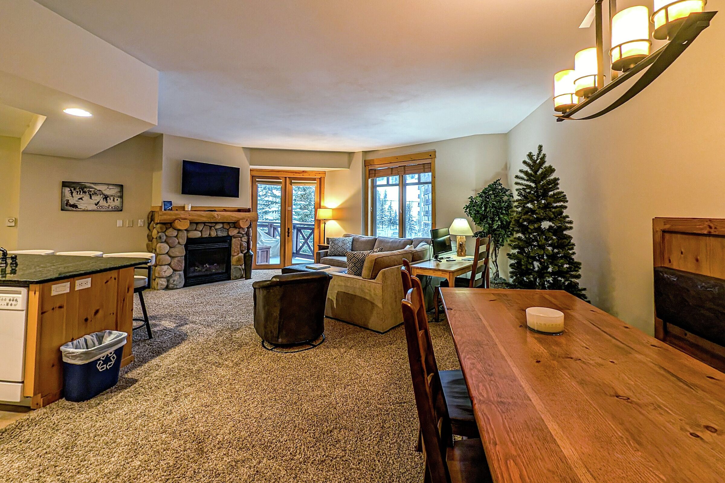 Dining Area & Living Area