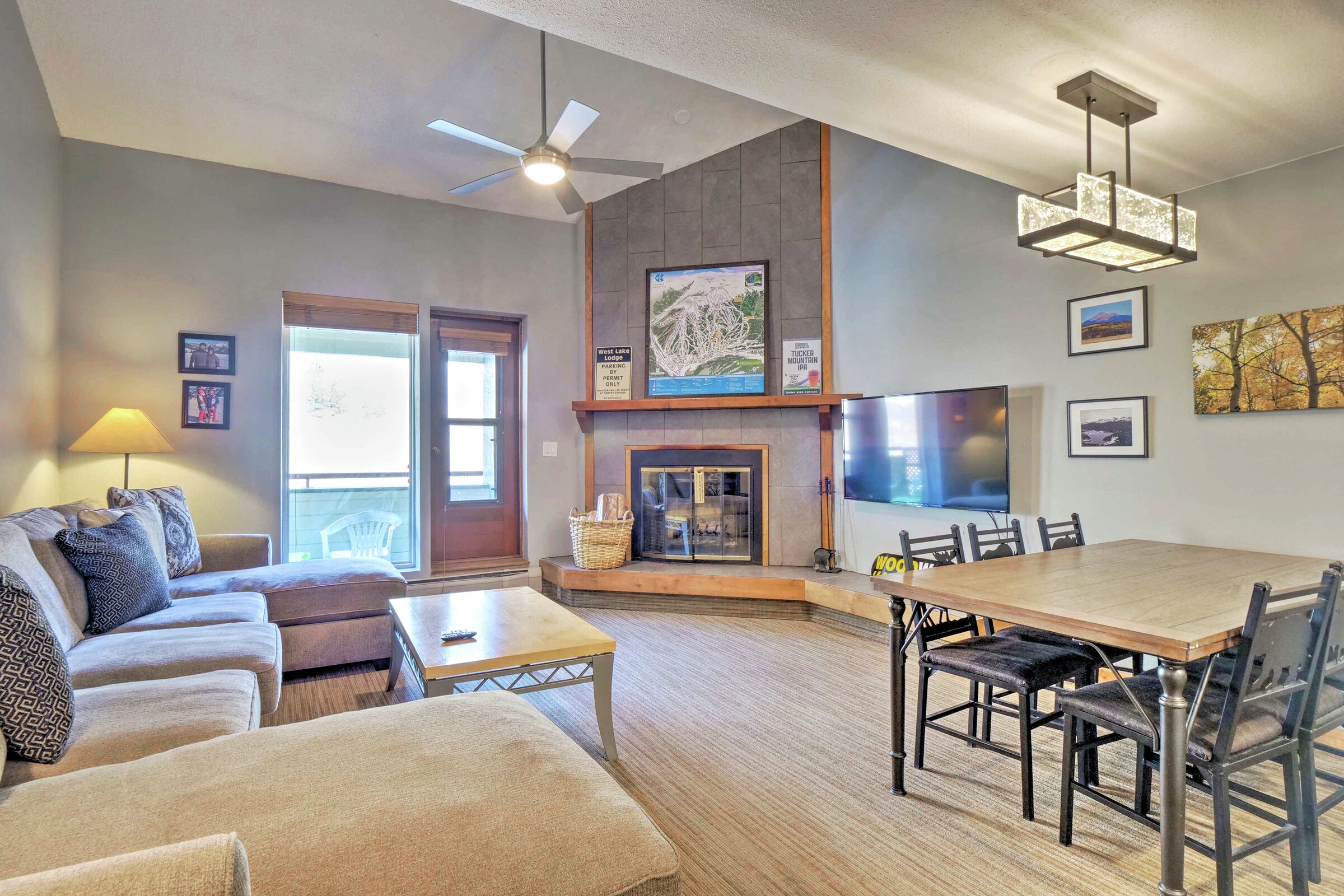 Living Room & Dining Room