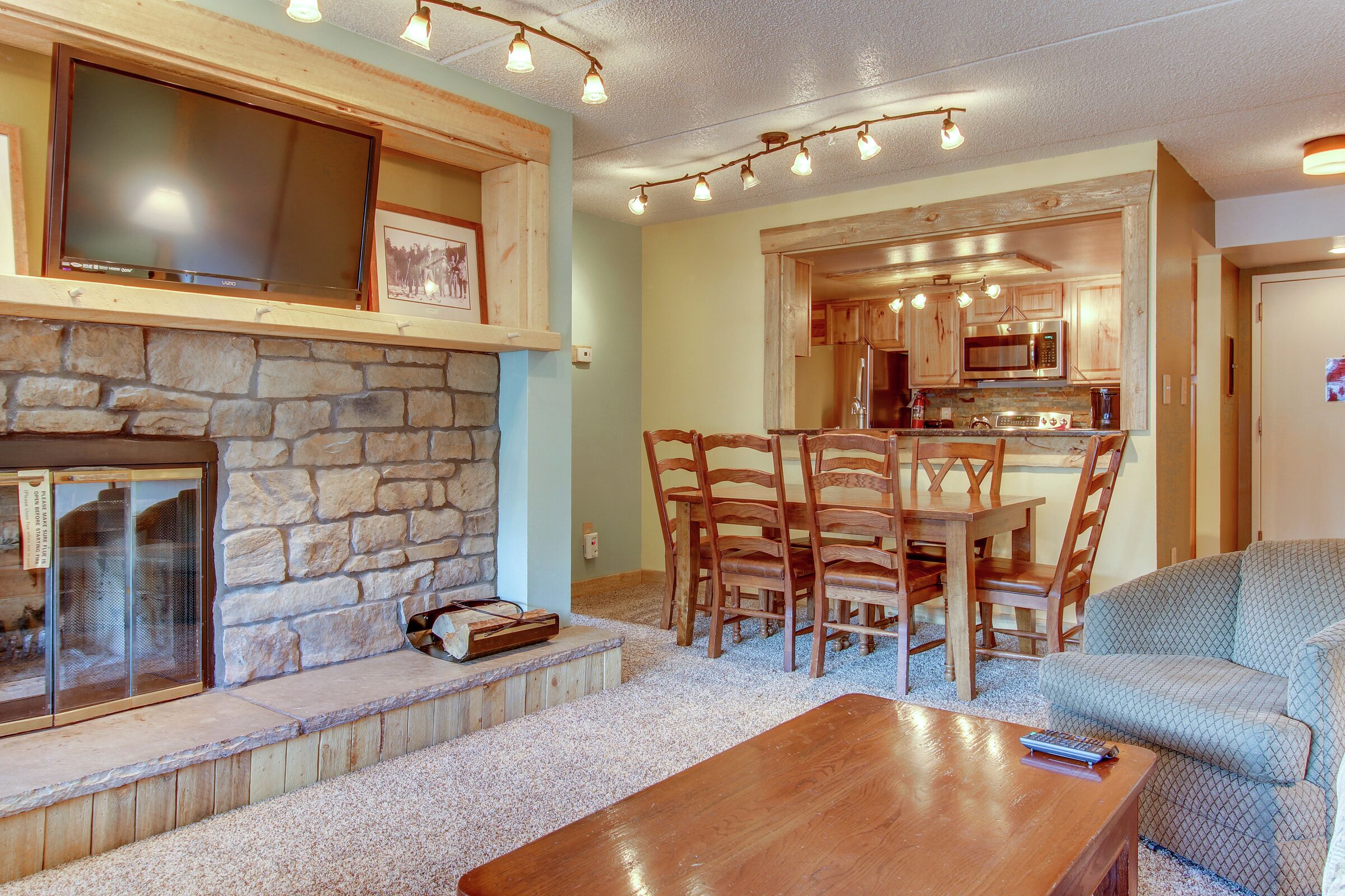 Living Room & Dining Room