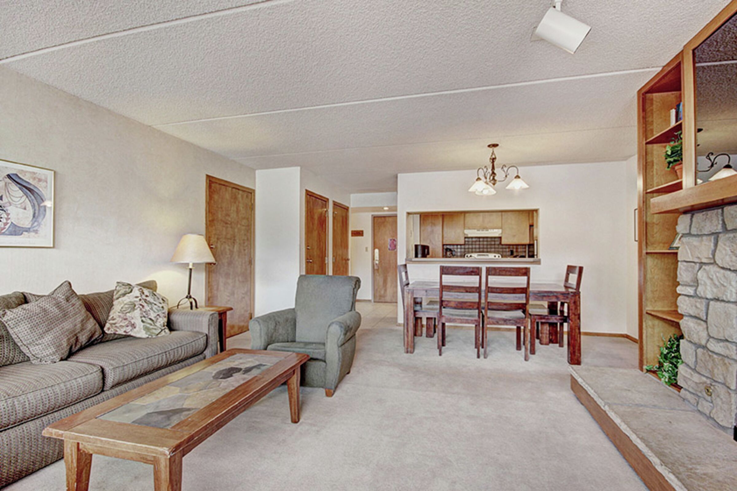 Living Room & Dining Room