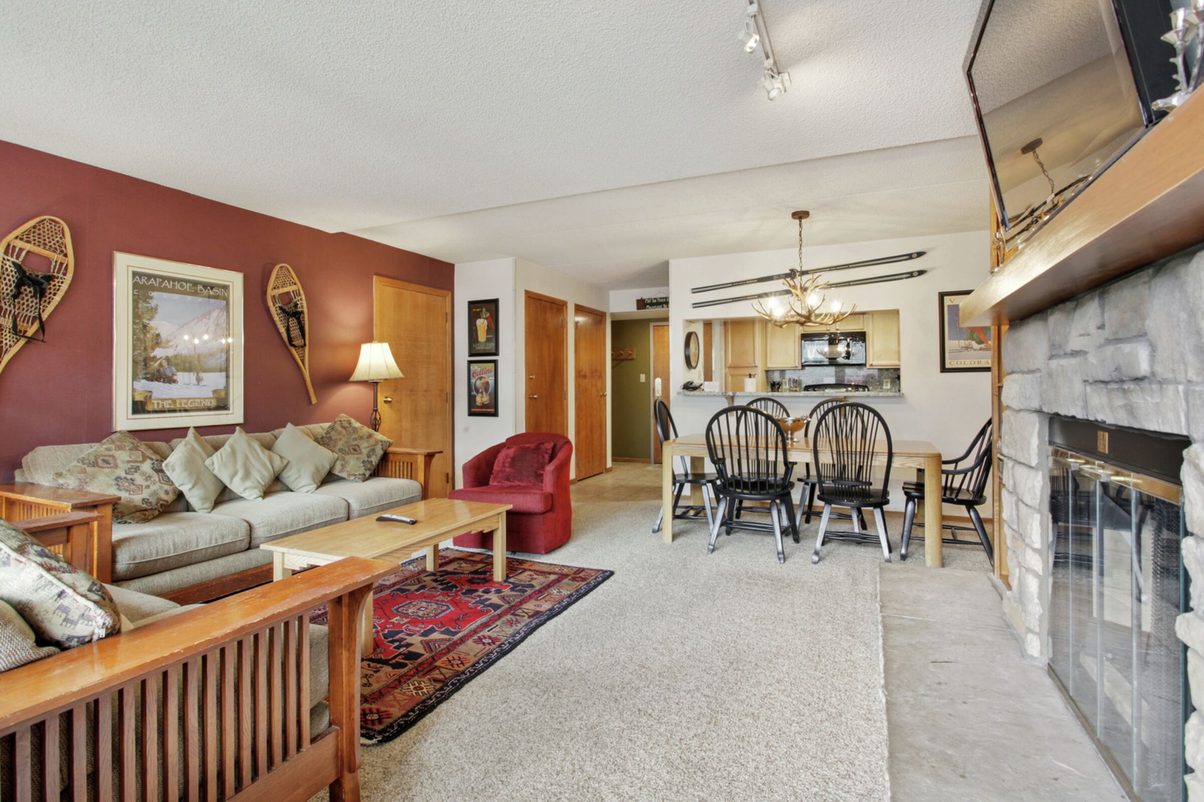 Living Room & Dining Room