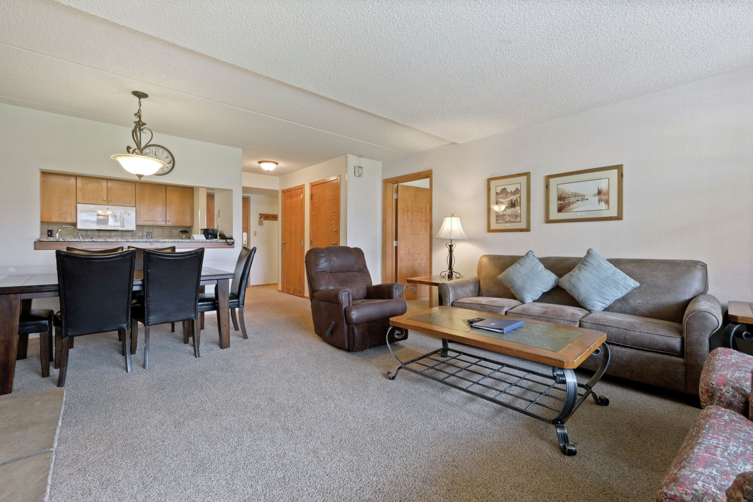 Living Room & Dining Room