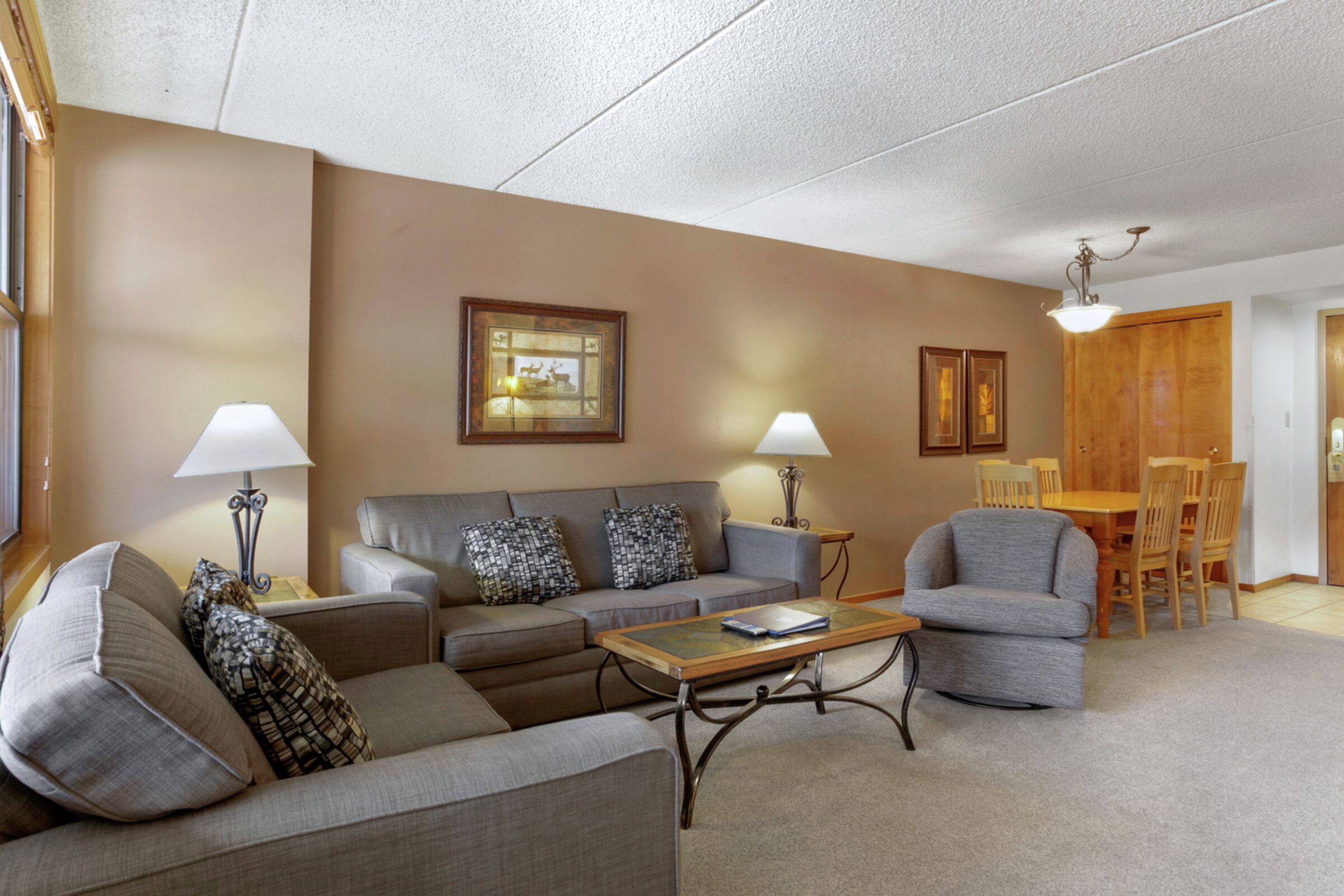 Living Room & Dining Room