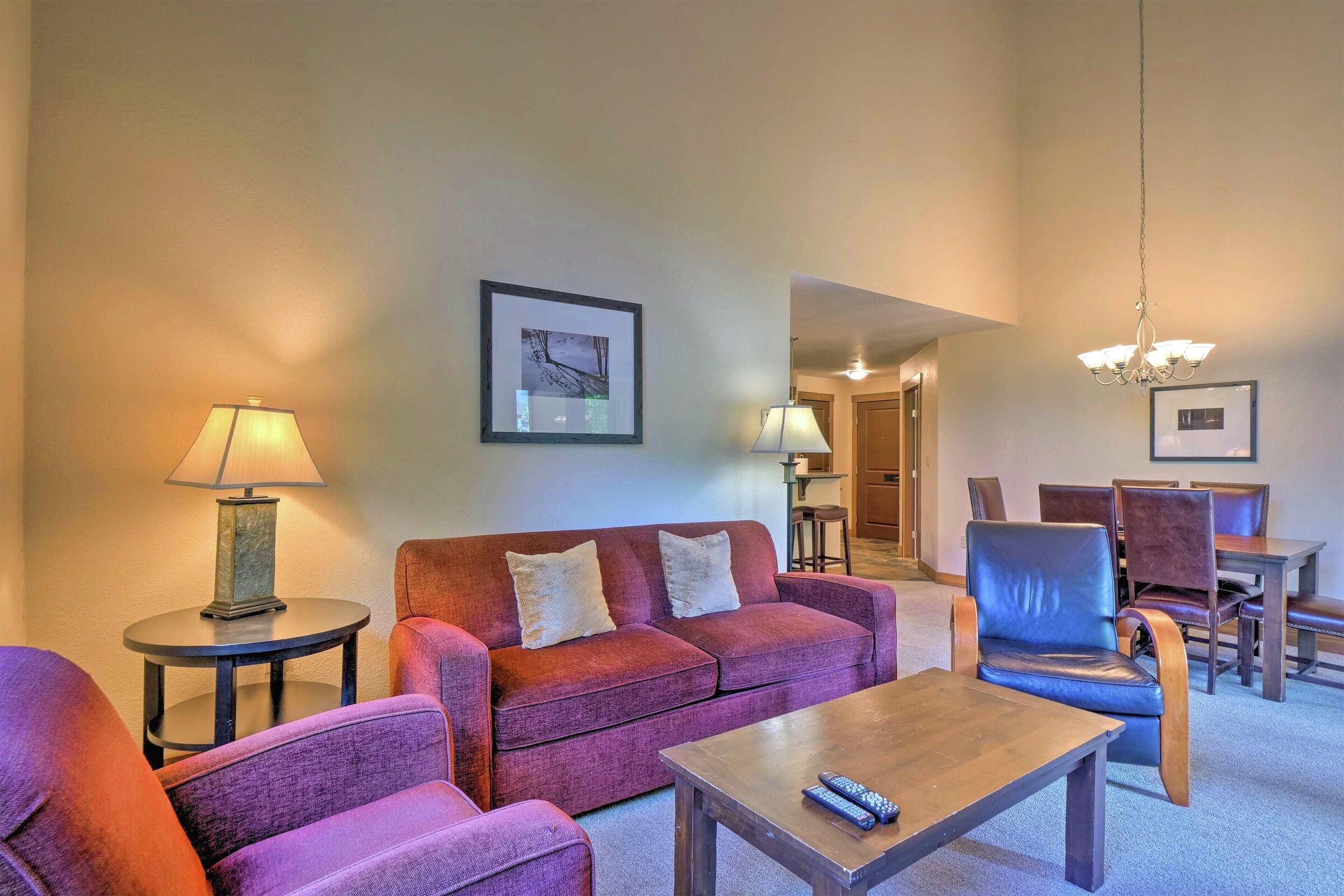 #204 - Living Area & Dining Area