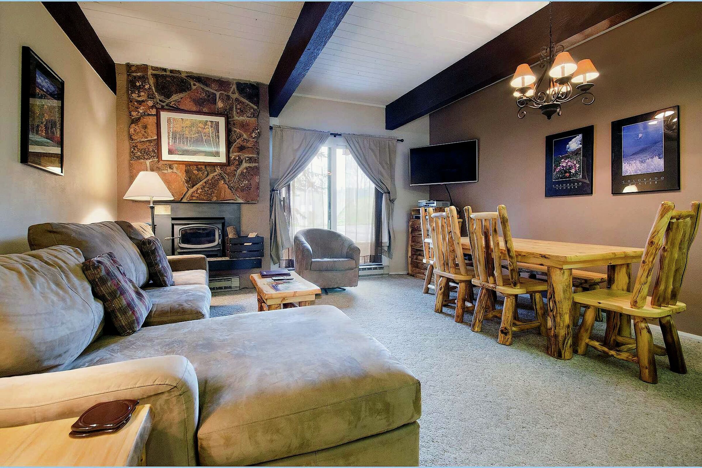 #B216 - Living Area & Dining Area