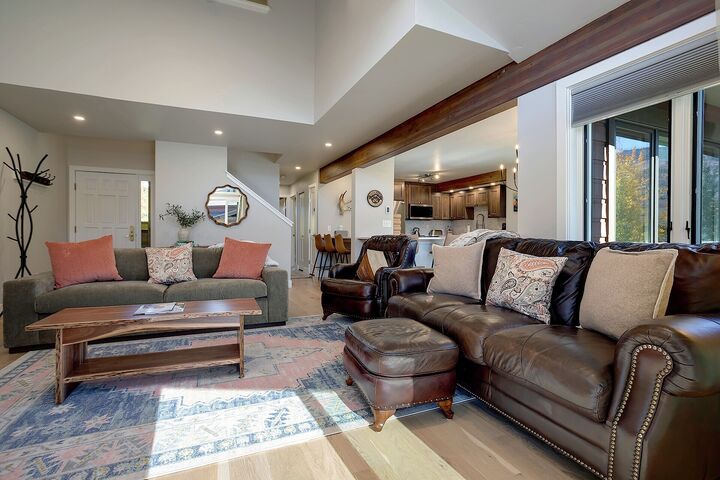 Living Area & Kitchen