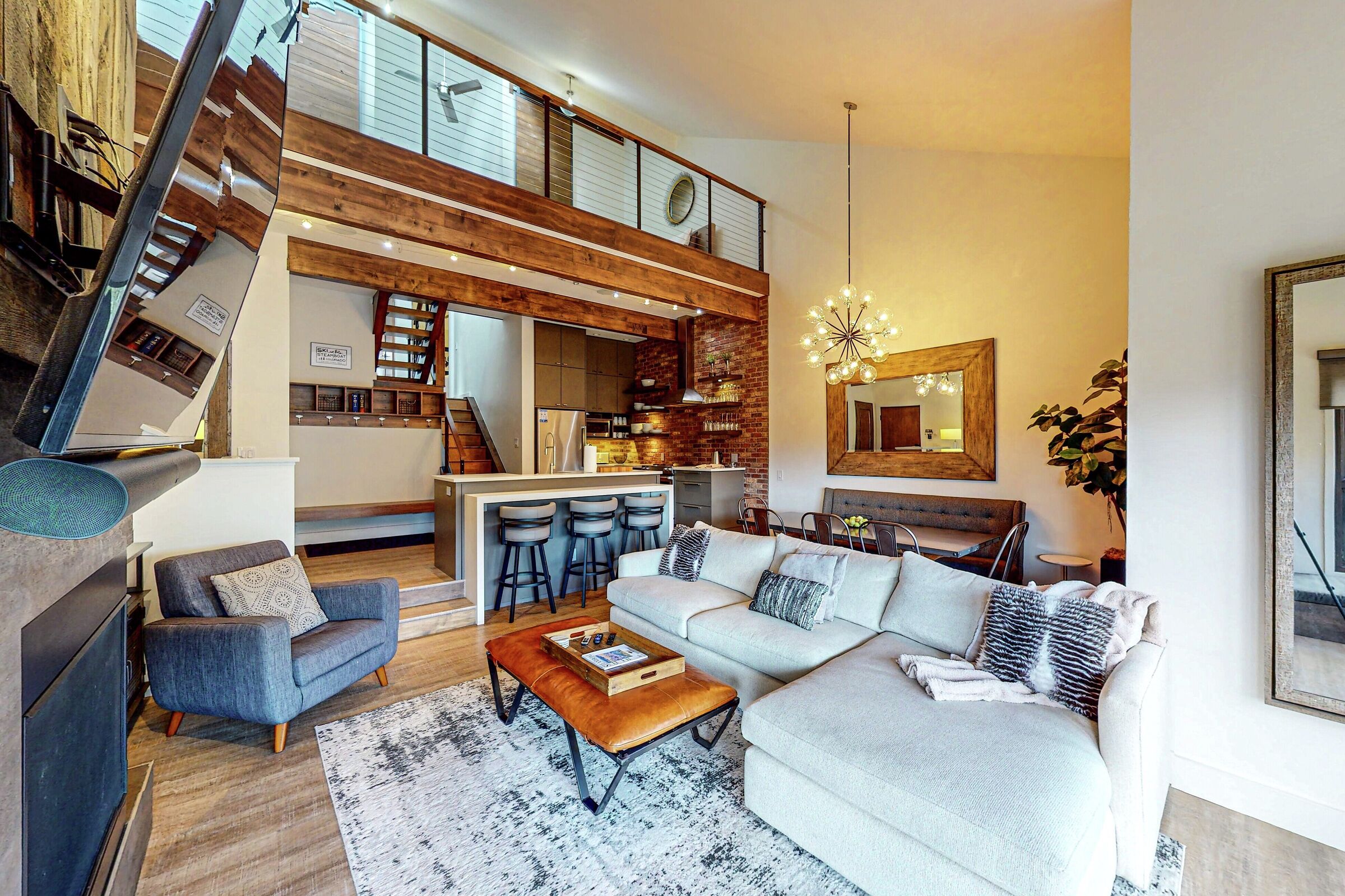 Living Area & Dining Area
