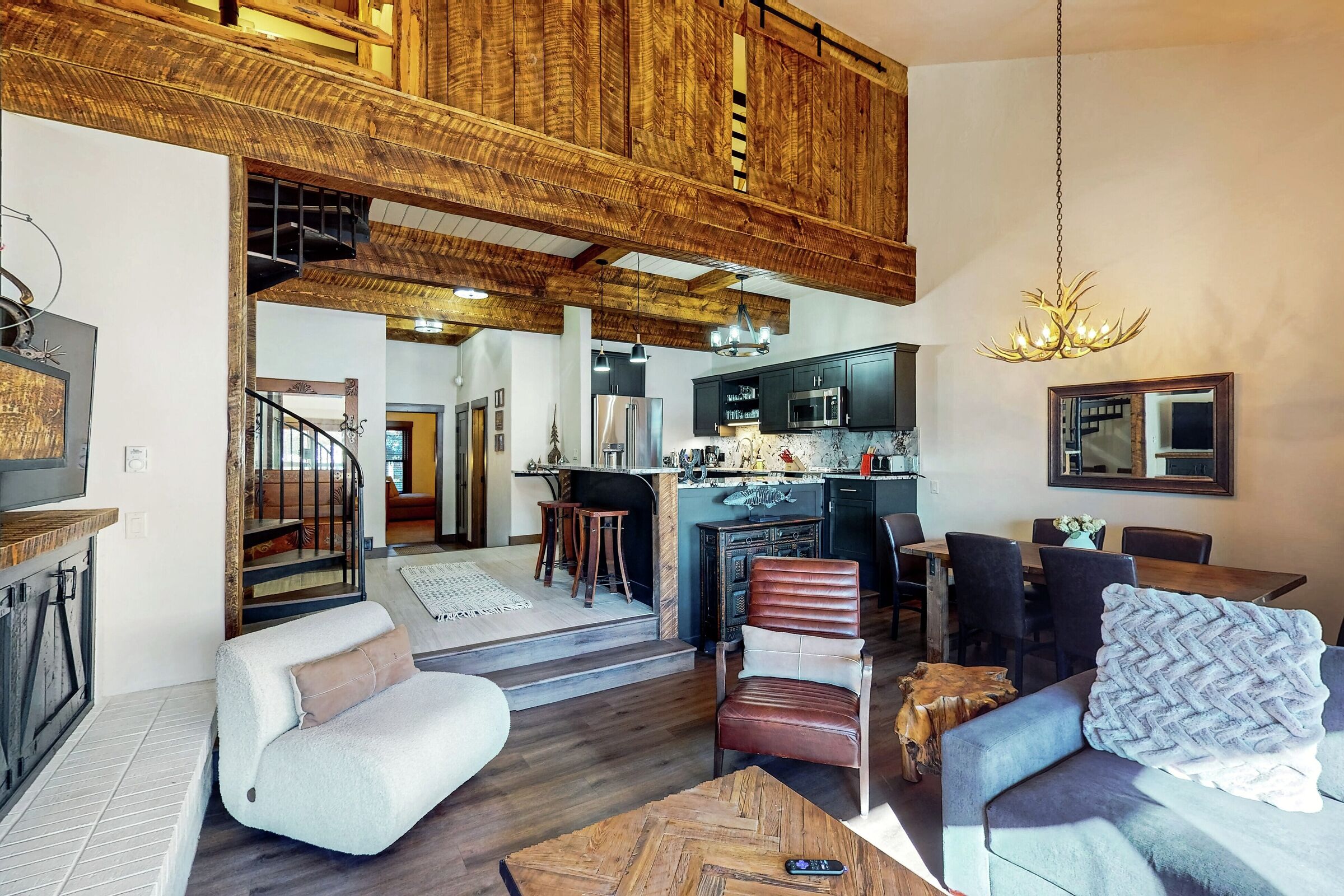 #202 - Living Area & Dining Area